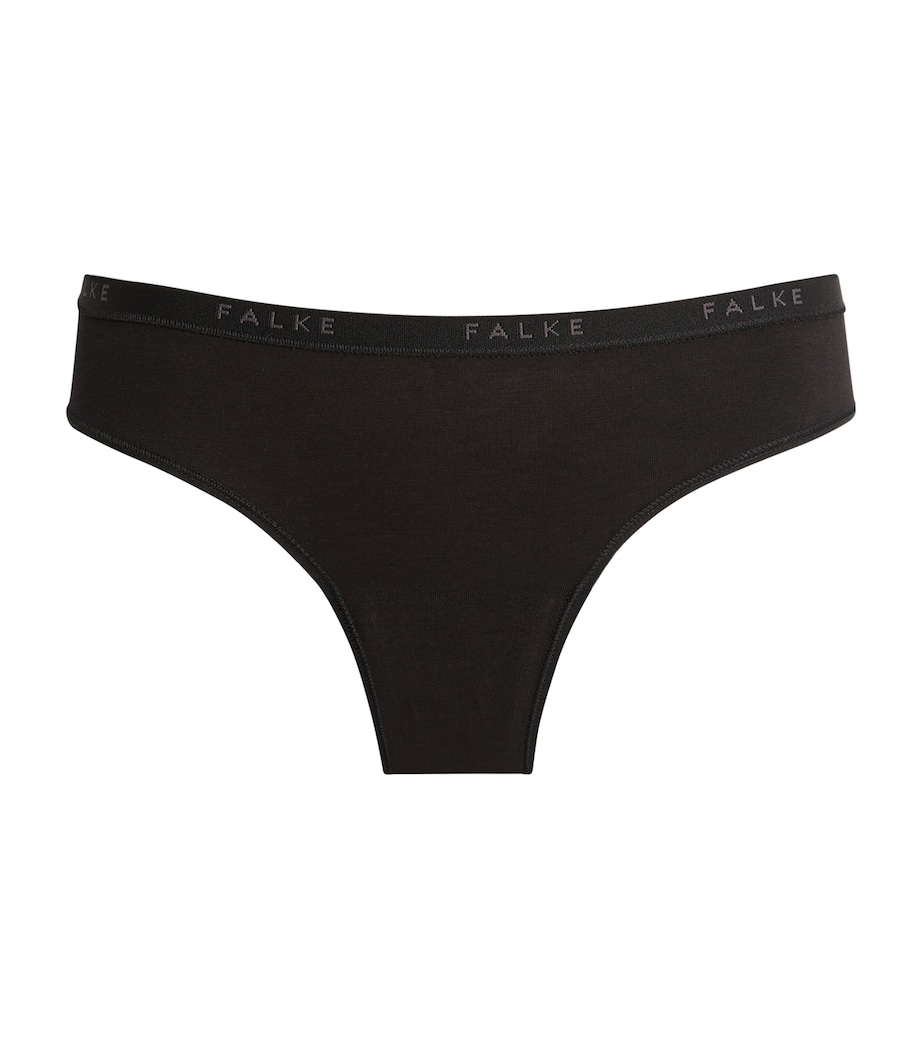 Falke Womens Daily Comfort Briefs Black Image 1