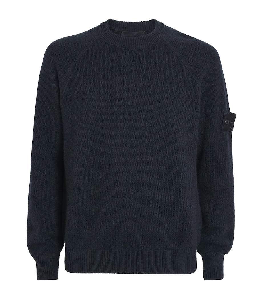 GHOST PIECE Cashmere Crew-Neck Sweater V0020 Image 1