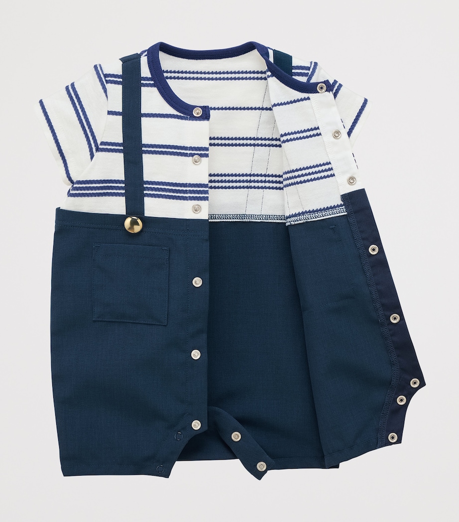 Miki House Striped Playsuit Image 2