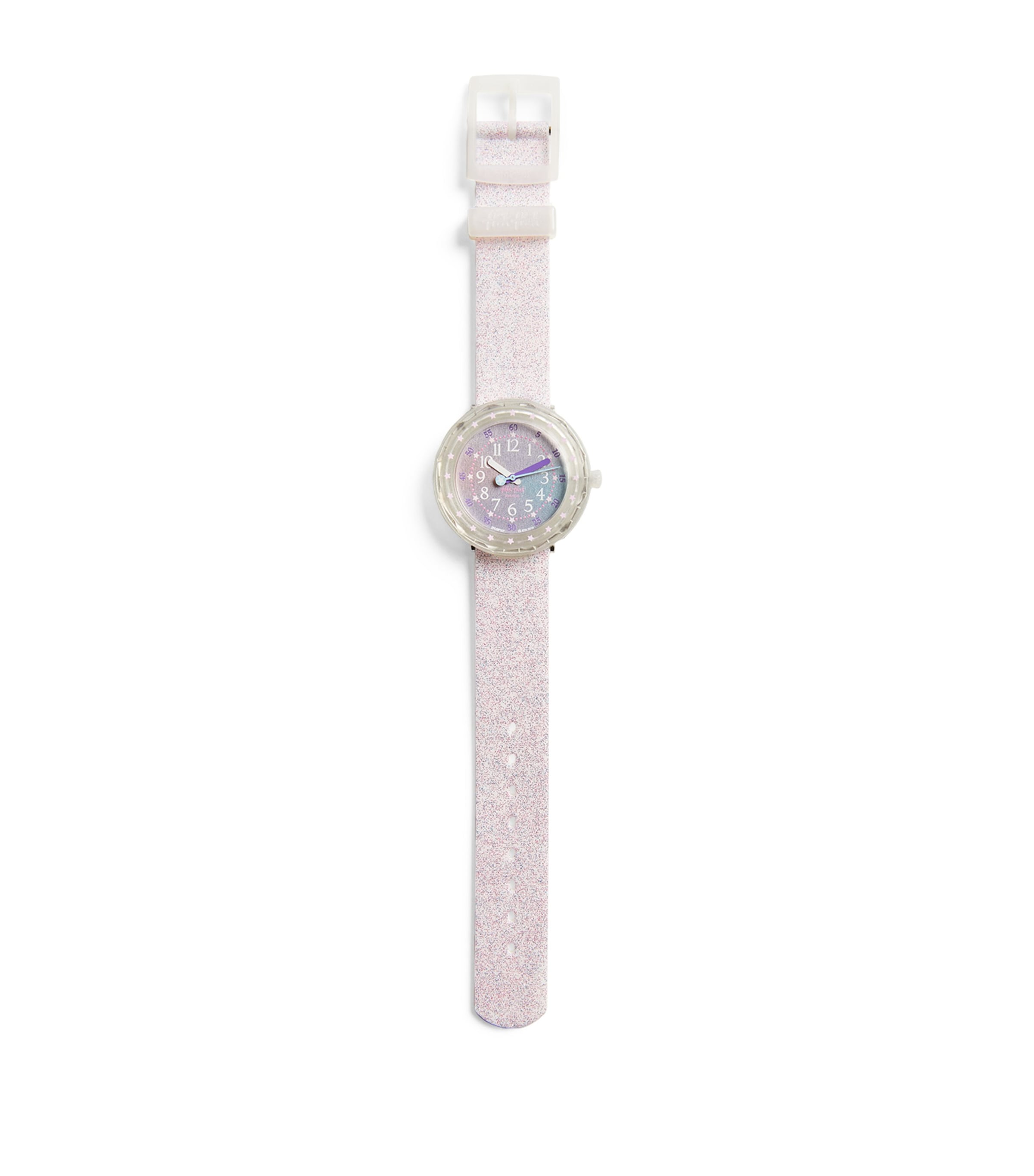 Shop Flik Flak Pearlaxus Watch In Pink