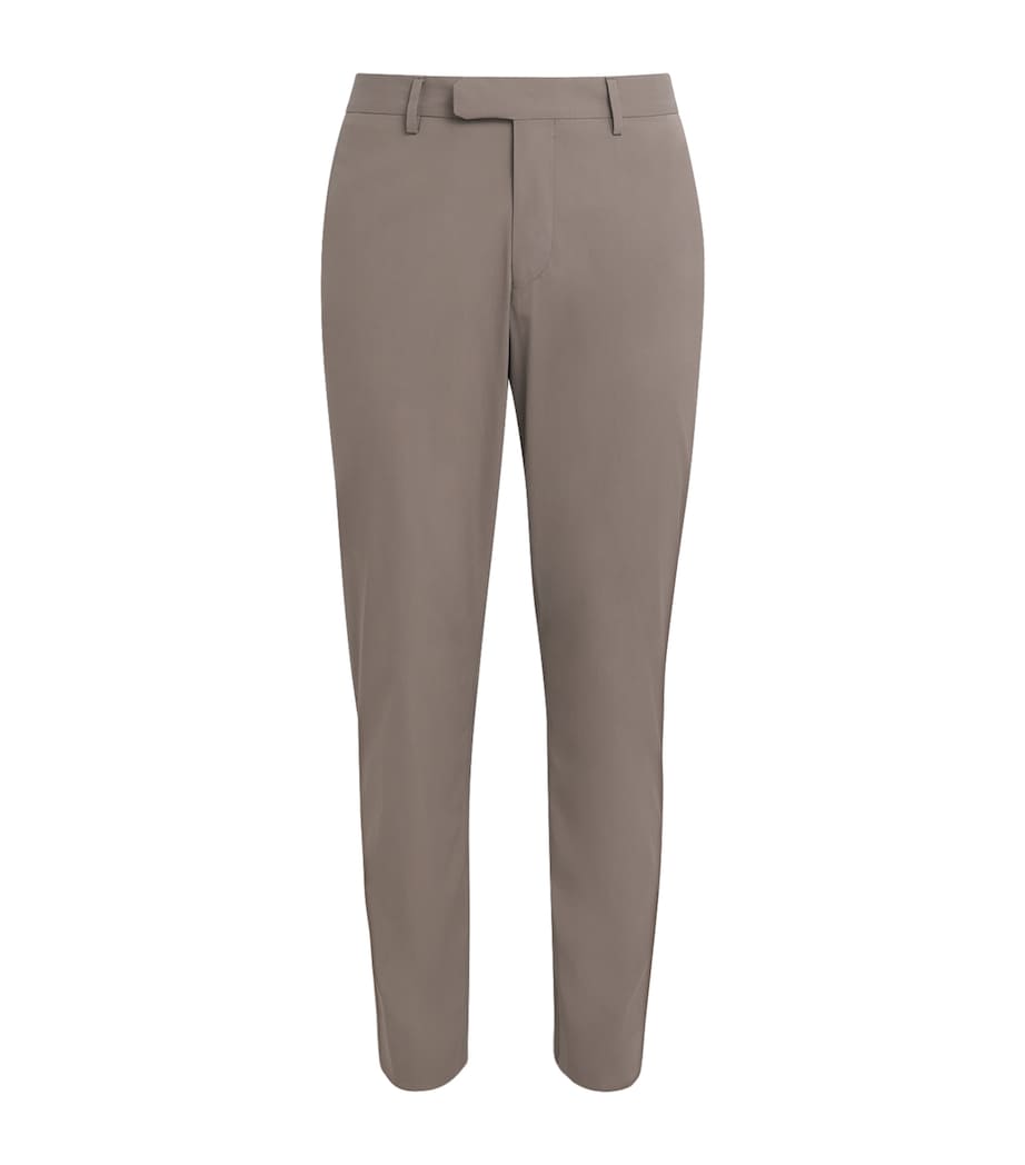 Corneliani Mens Techwool Straight Trousers Natural / Beige Image 1