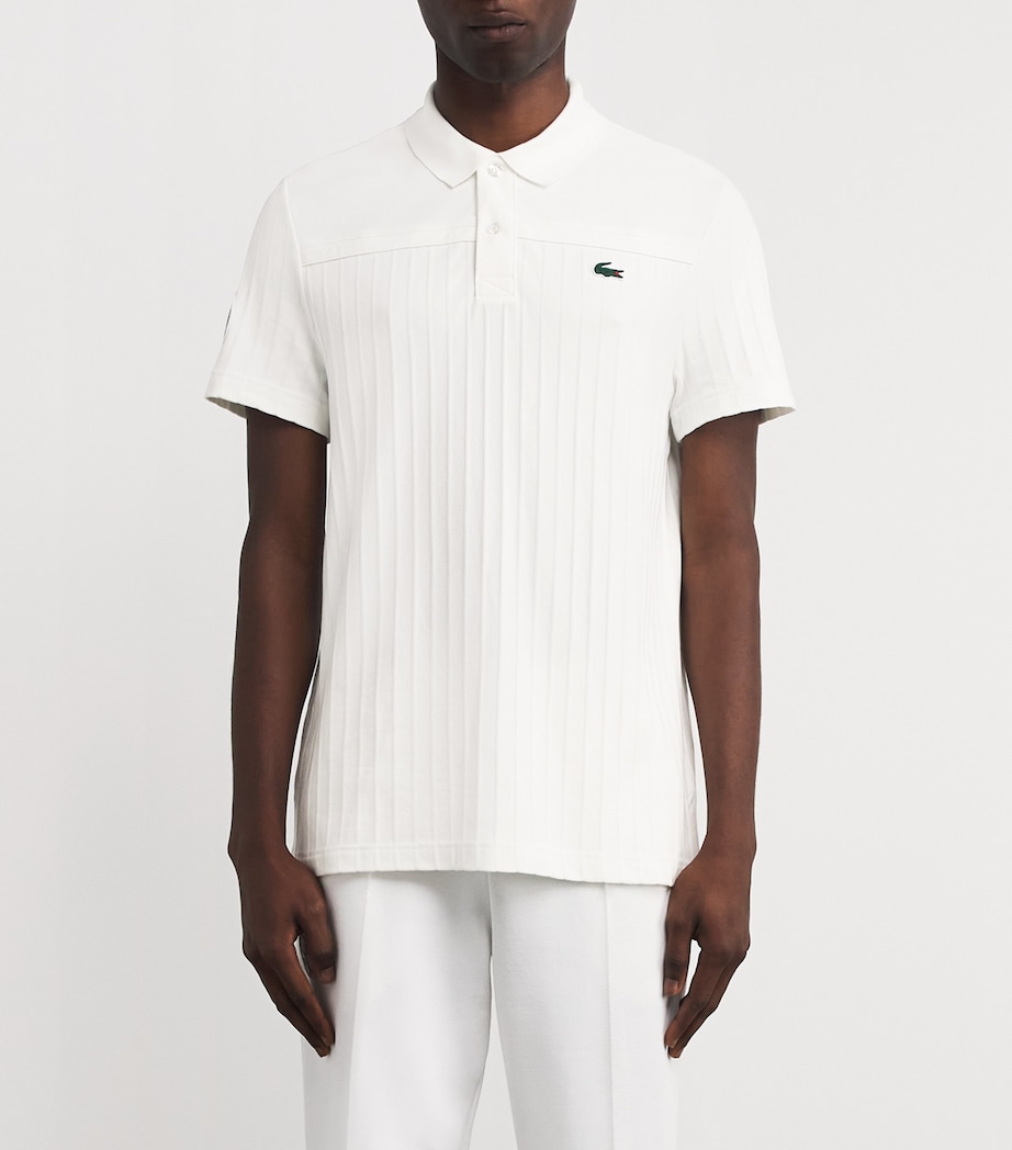 Tennis Performance Polo Shirt WHITE Image 3