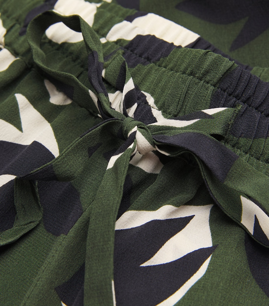 Silk Printed Trousers AGAVE Image 5