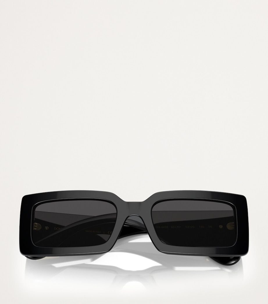 Acetate Rectangle Sunglasses 501/87 Image 5