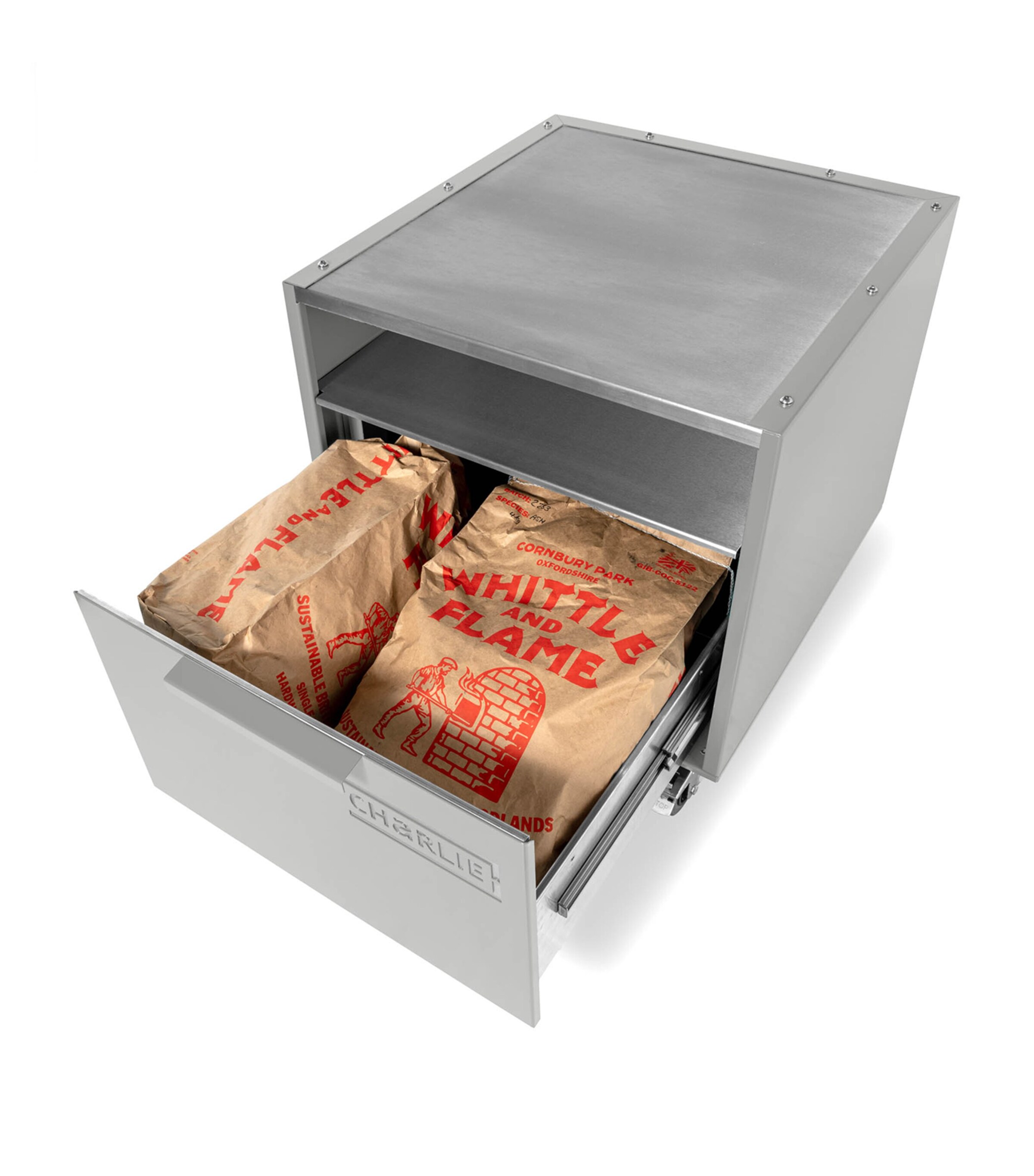 Charlie Outdoor Island Cabinet TRUFFLE Image 2