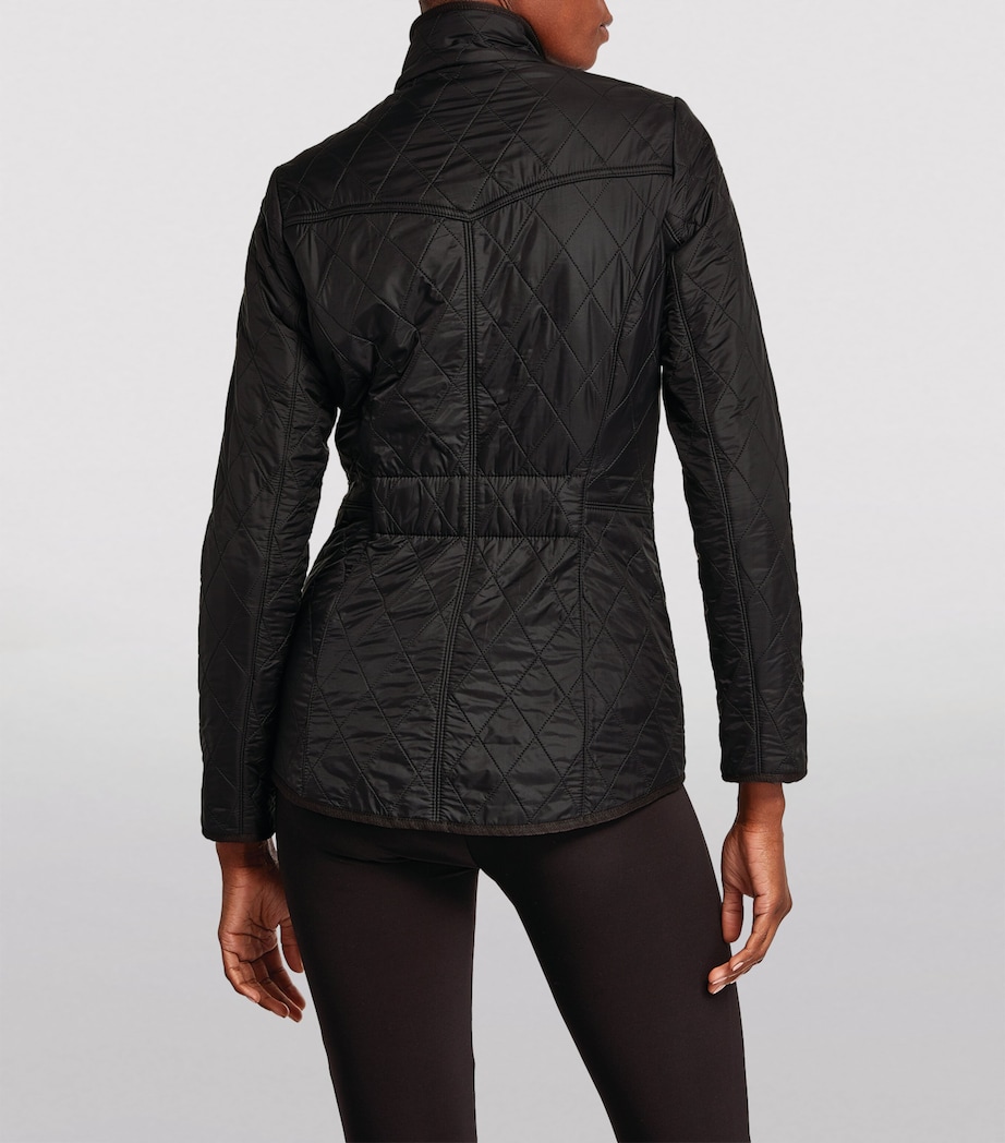 Cavalary Quilt Coat BLACK Image 4