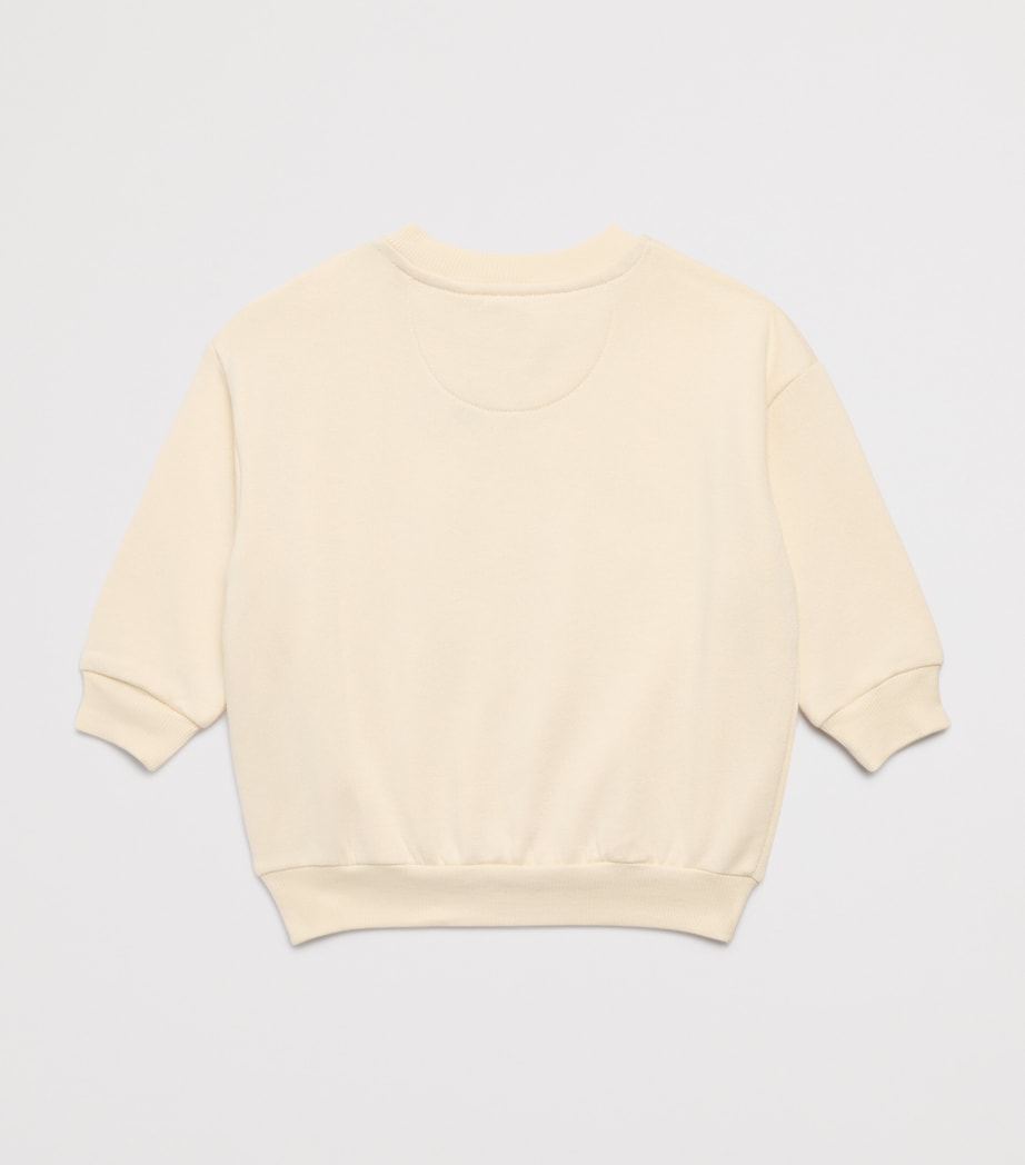 Reindeer Print Sweater (3-36 Months) REINDEER & CREAM Image 2