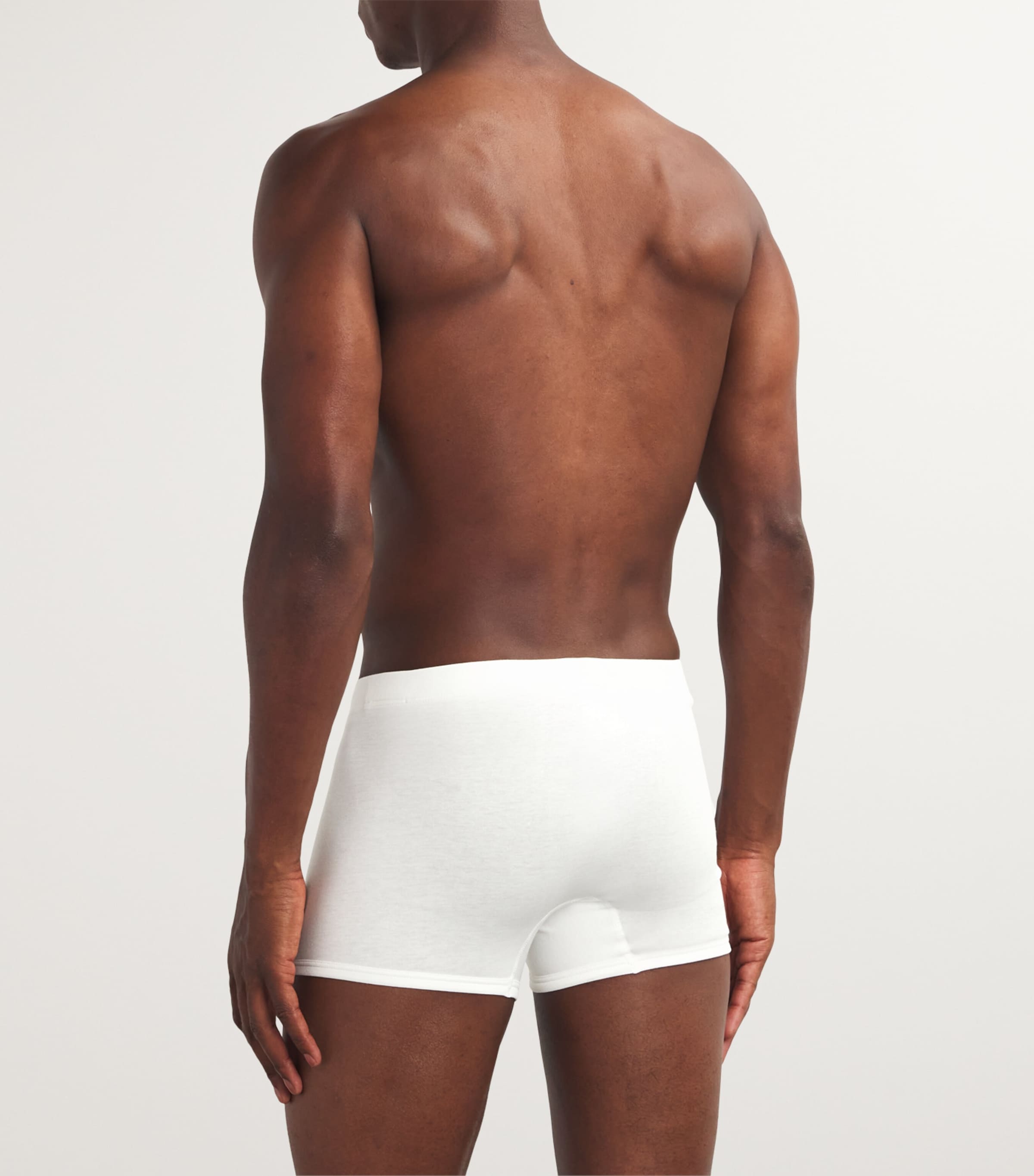 Sea Island Cotton Trunks 0101/WHITE Image 3