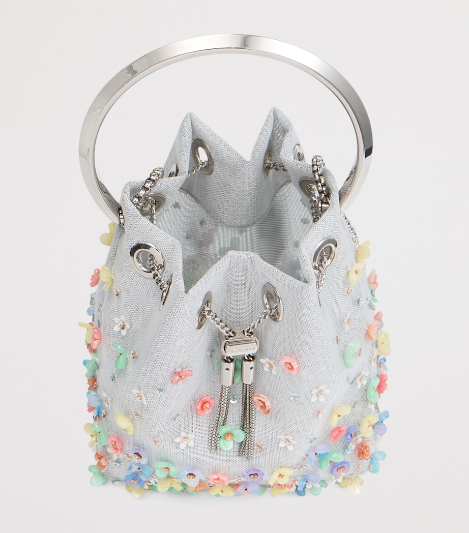 Micro Mesh Bon Bon Bucket Bag SILVER/MULTI/SILVER Image 5
