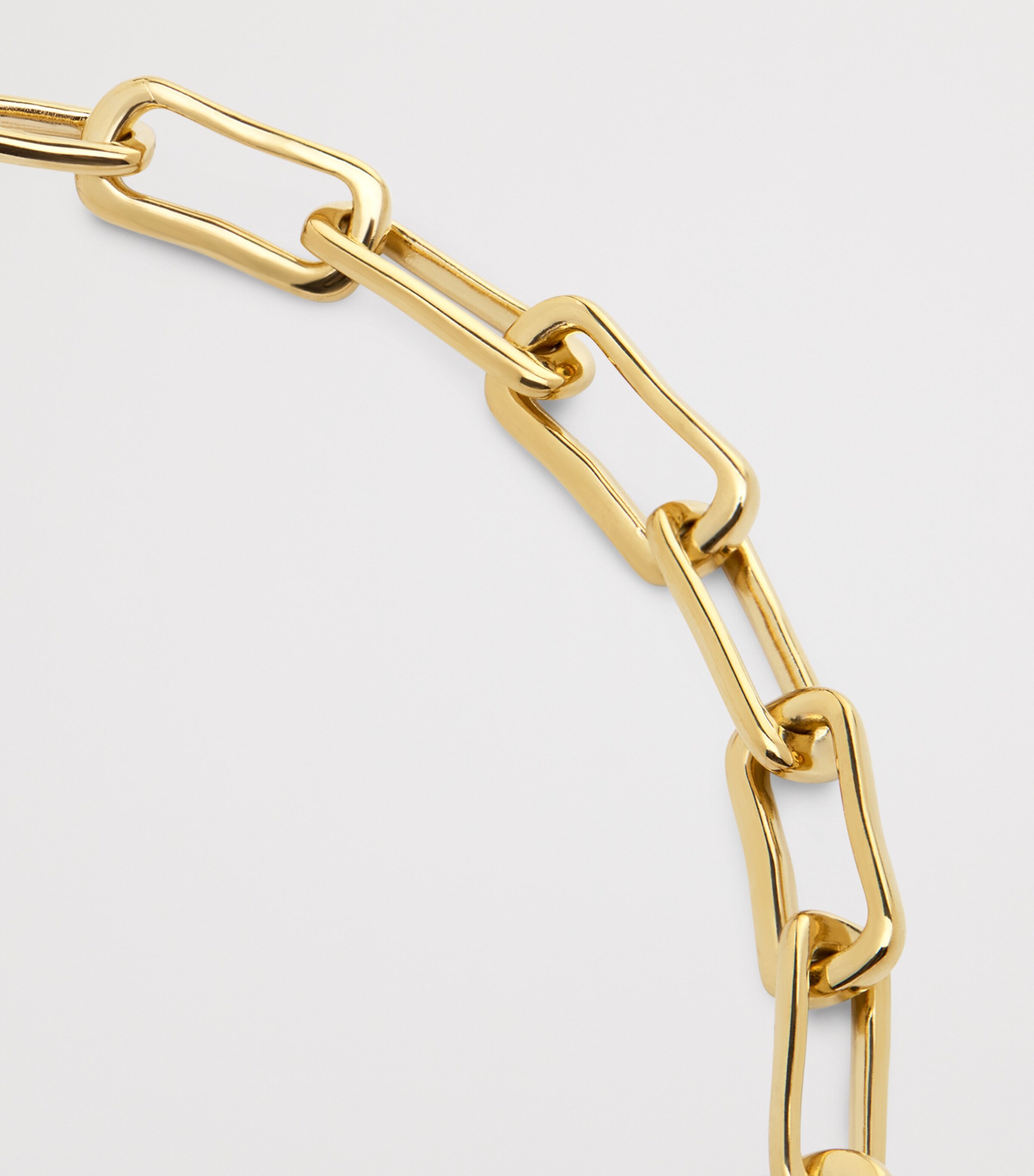 Monica Vinader Gold Vermeil Alta Mini Chain Necklace Gold Vermeil Image 3