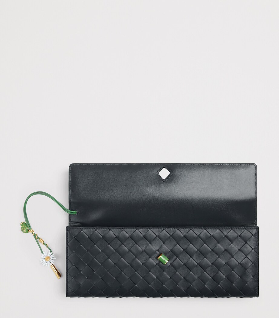 Leather Andiamo Clutch Bag 2081 Image 5