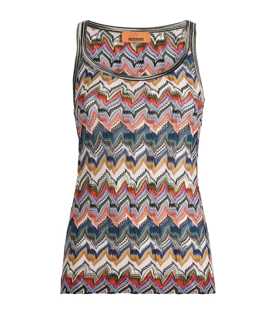 Zigzag Tank Top SM9R3 MULTICOLOR Image 1