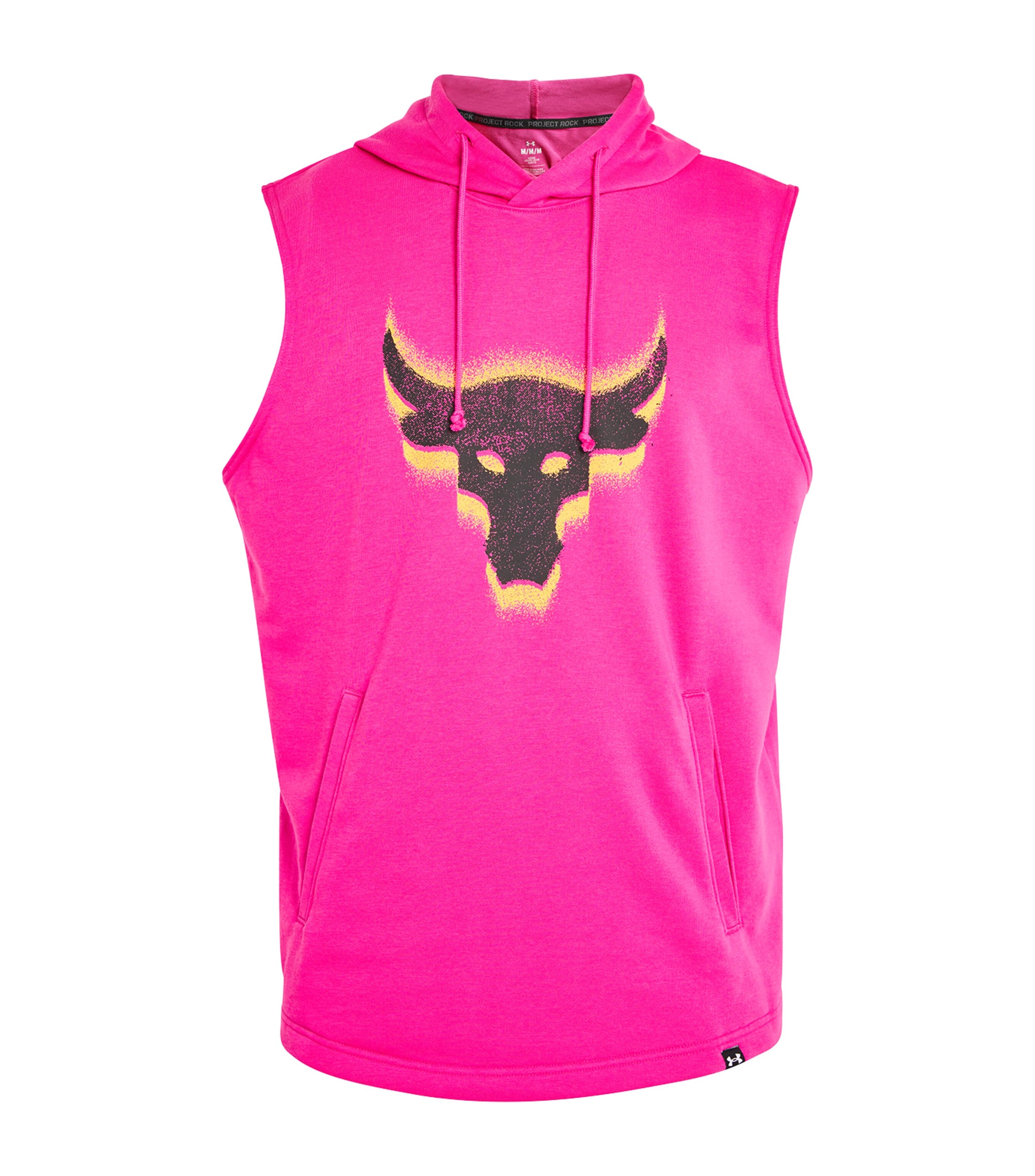 Shop Under Armour Project Rock Payoff Hoodie In Pink