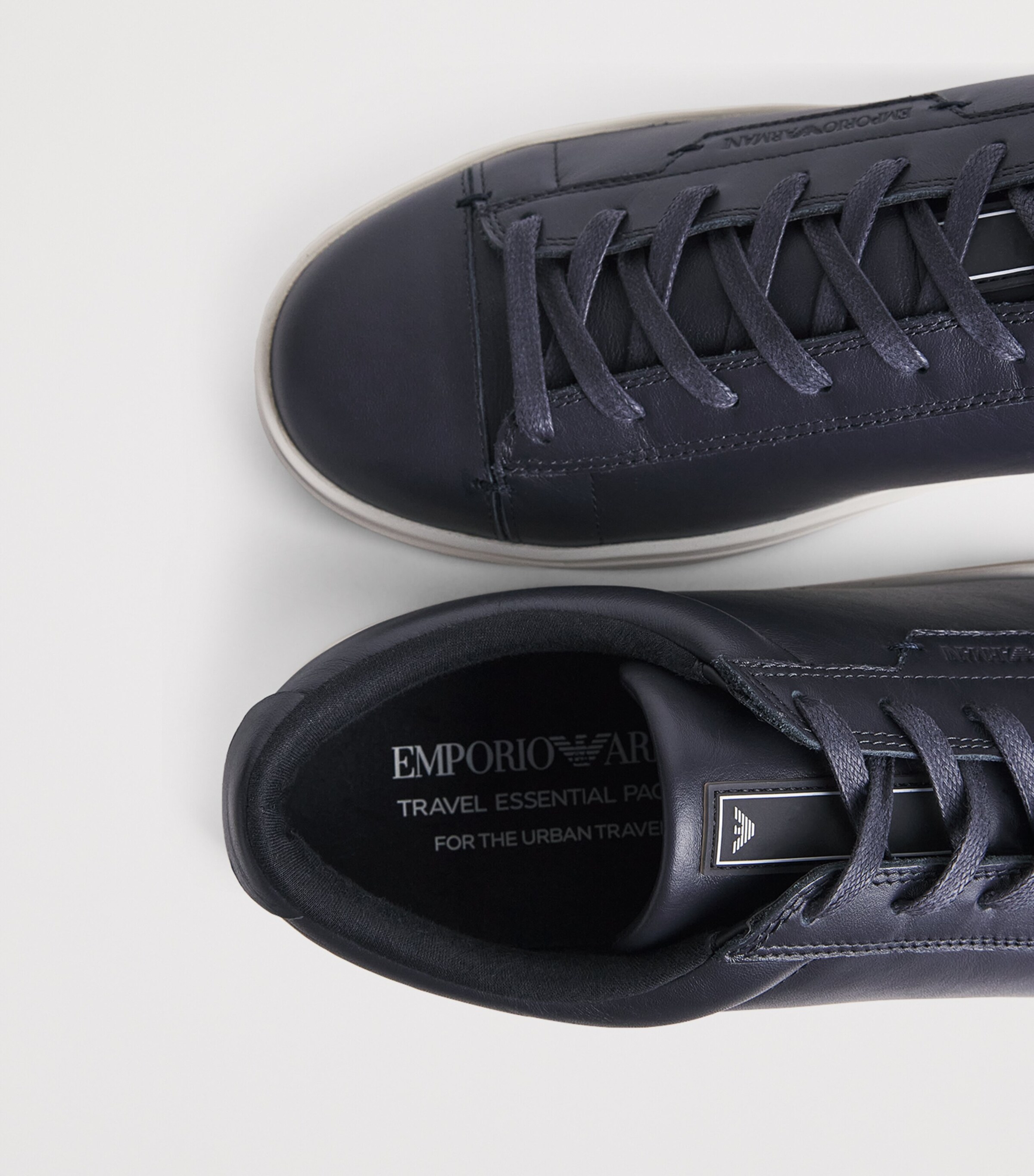 Emporio Armani Embossed Logo Sneakers Image 7
