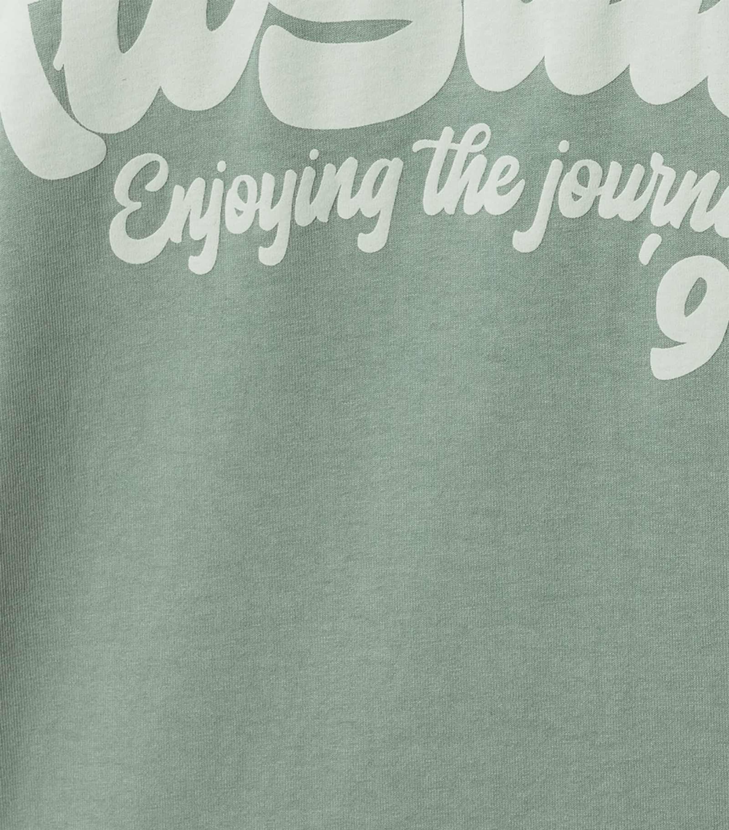 AllSaints Mens Organic Cotton Odyssey T-Shirt Spring Green Image 5