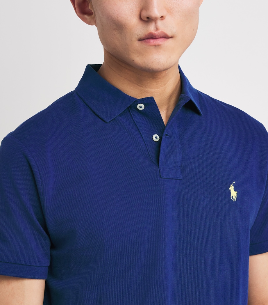 Polo Ralph Lauren Mens Cotton Slim-Fit Polo Shirt Fall Image 6