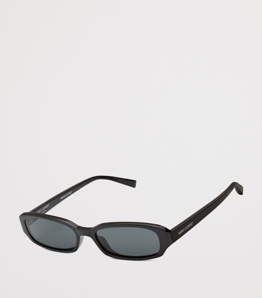 Saint Laurent Acetate Oval Sunglasses Image 3