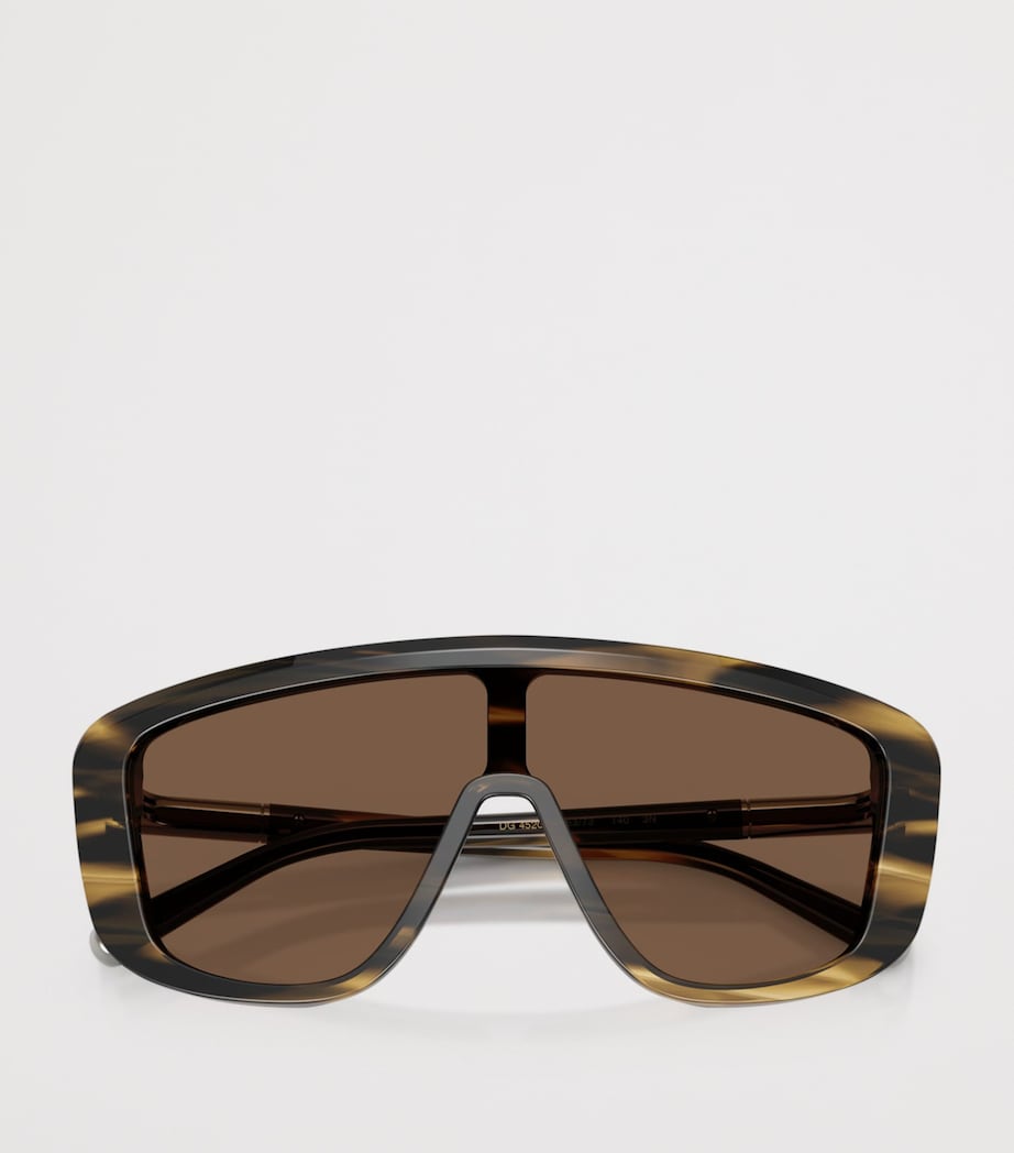 Acetate DG4520 Marlene Rectangle Sunglasses 306373 Image 5
