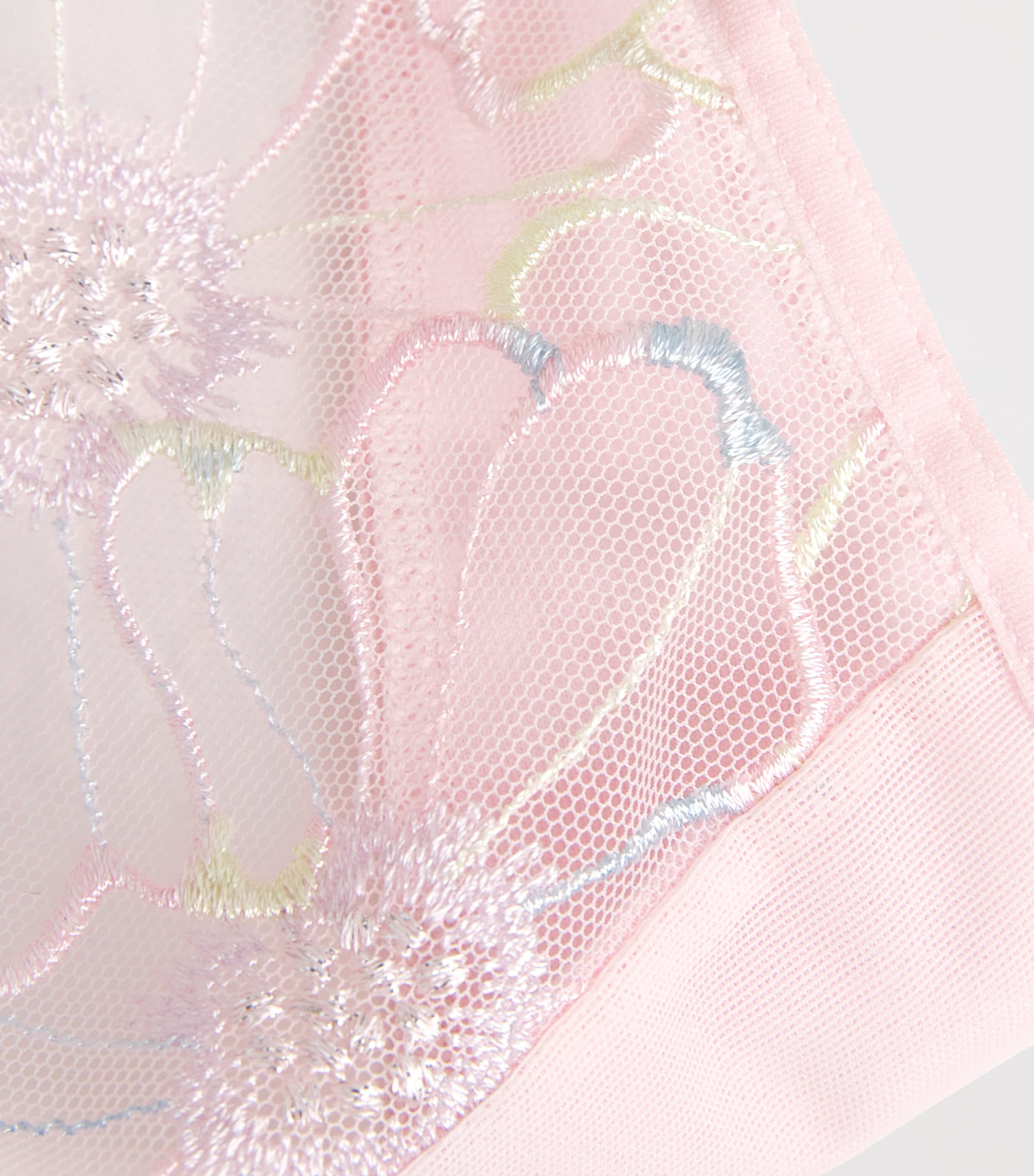 Chantelle Womens Pulp Lush Thong Lurex Pink Image 4