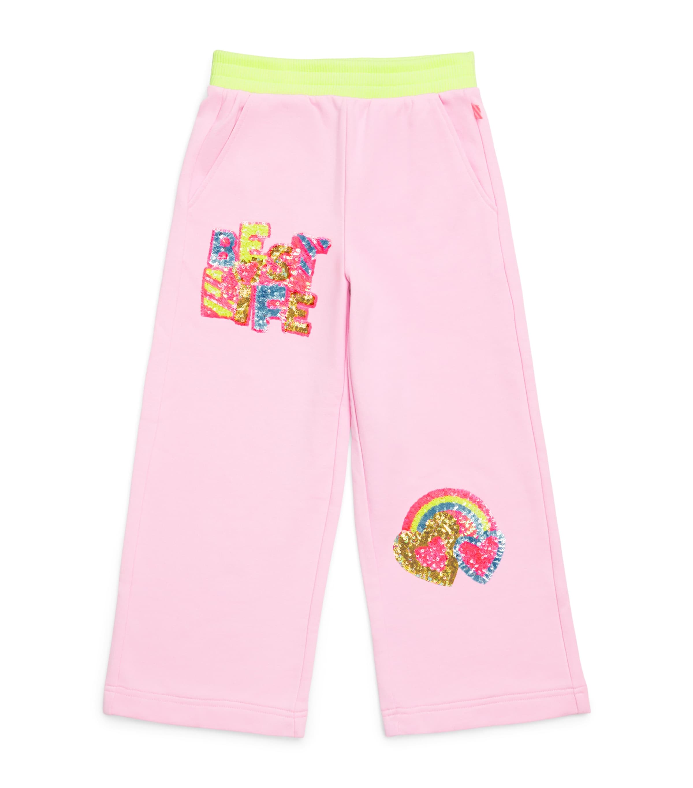 Billieblush Cotton-Blend Best Life Sweatpants (2-12 Years) Image 1