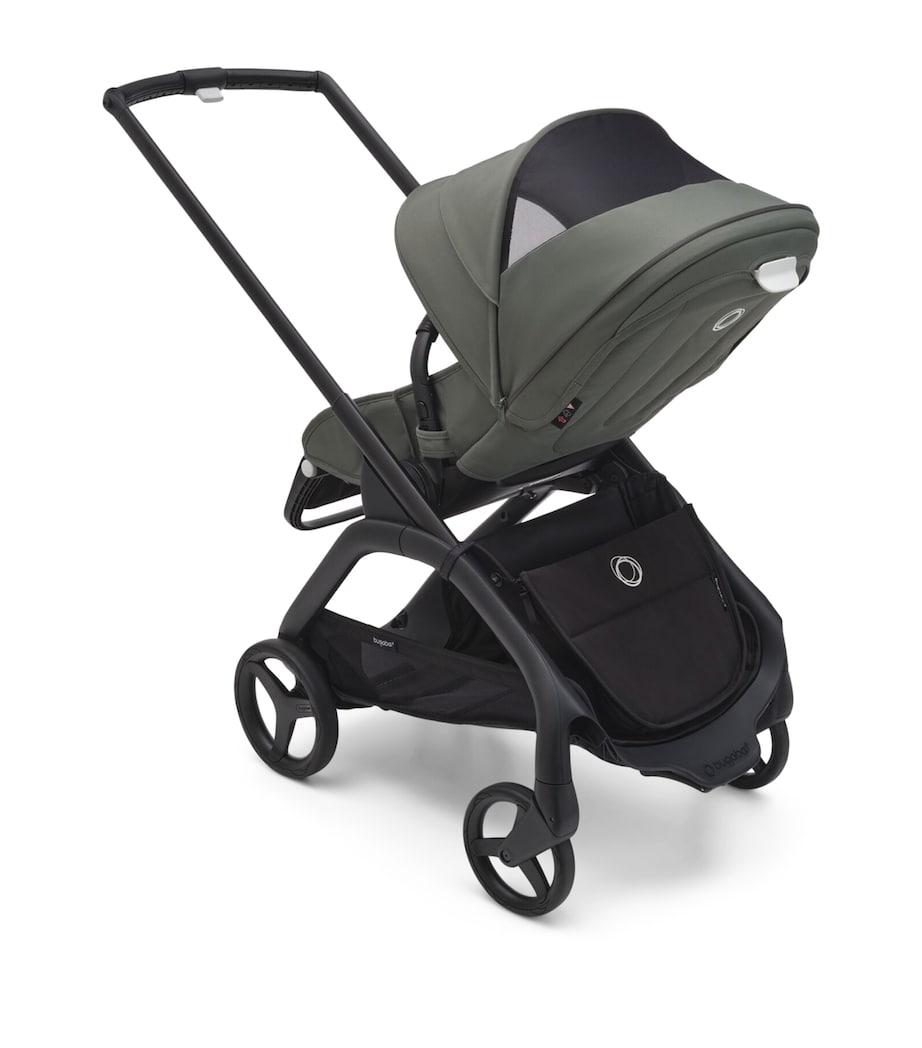 Bugaboo Dragonfly Complete Stroller Black/forest Green Image 5