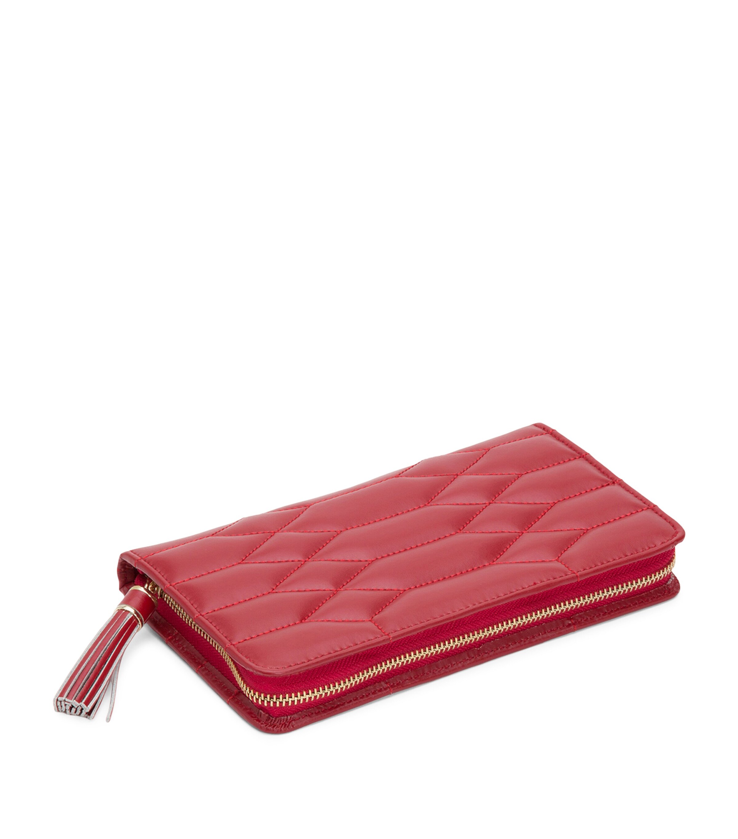 WOLF Leather Caroline Jewellery Portfolio Red Image 4