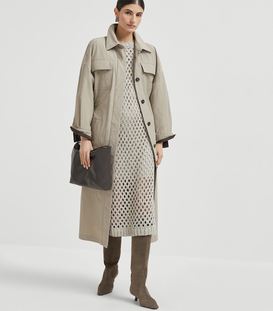 Net Dazzling Knitted Midi Dress C9593 Image 4