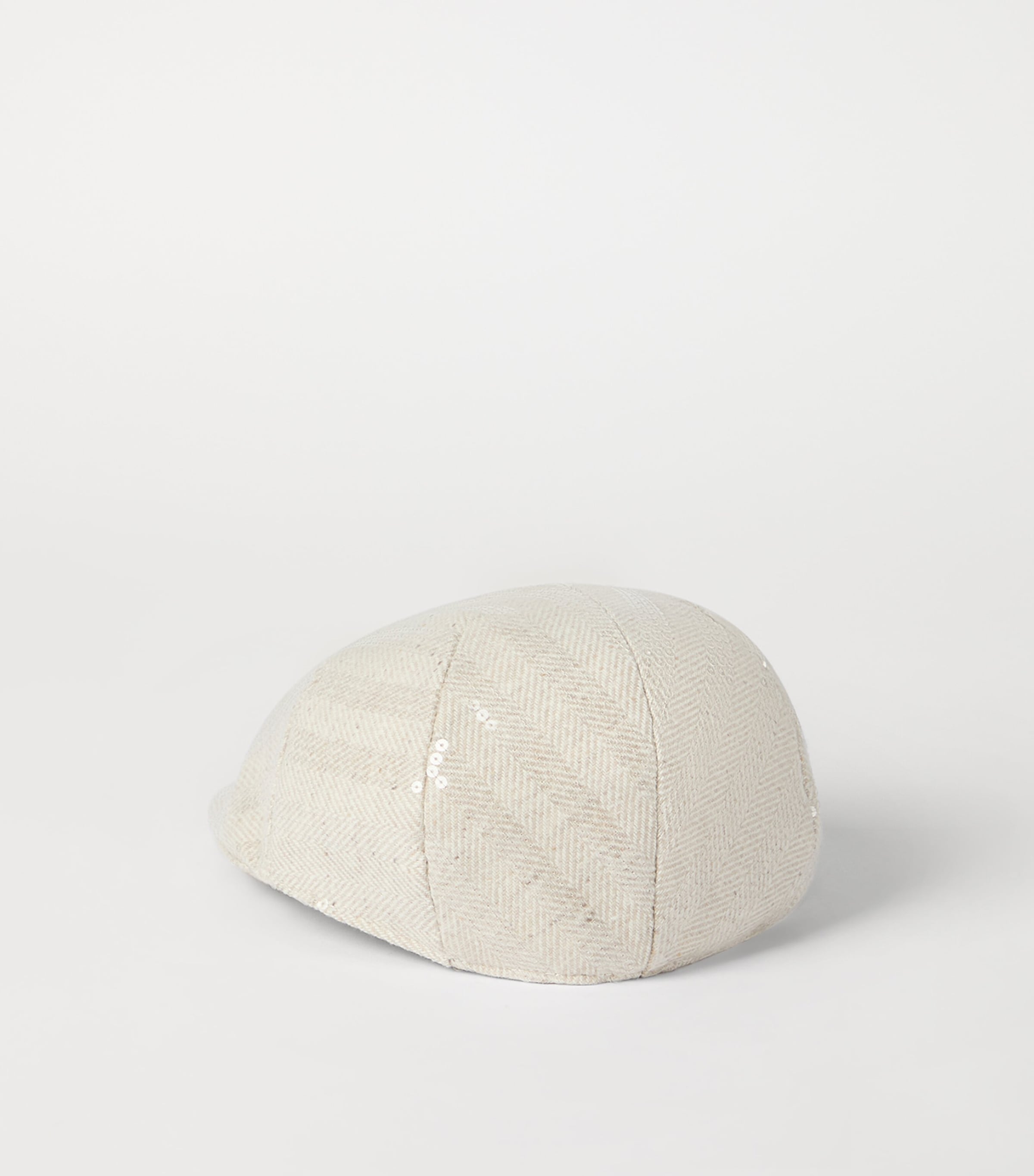 Wool-Cashmere Embellished Flat Cap C810 Image 3