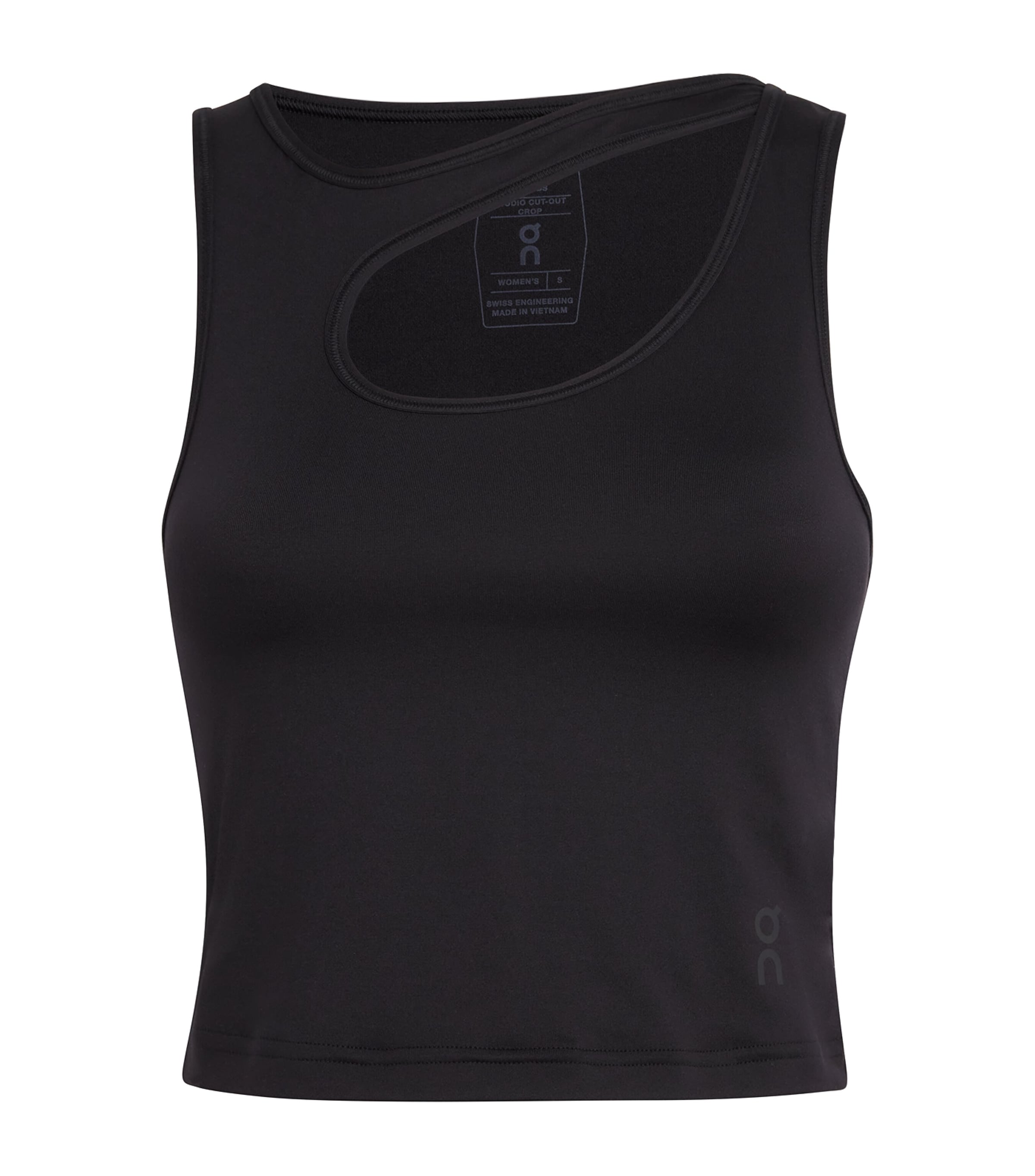 ON RUNNING STUDIO CUT-OUT CROP TOP
