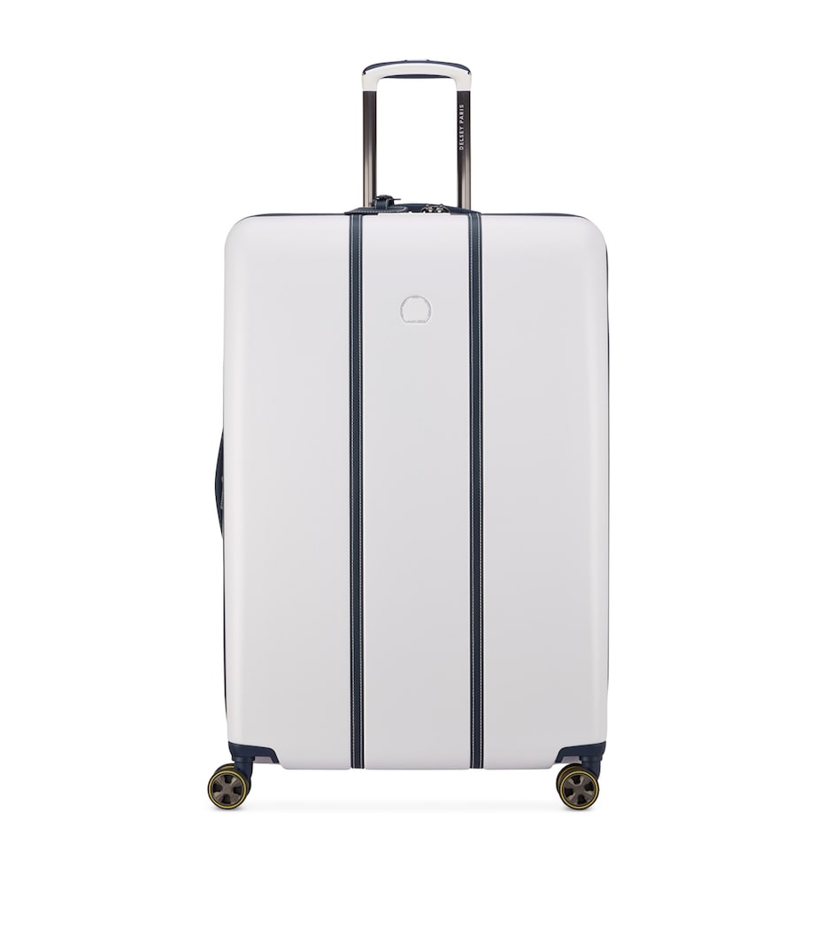 Cadence Expandable Hard Check-In Suitcase (82cm) IVORY / NAVY Image 1