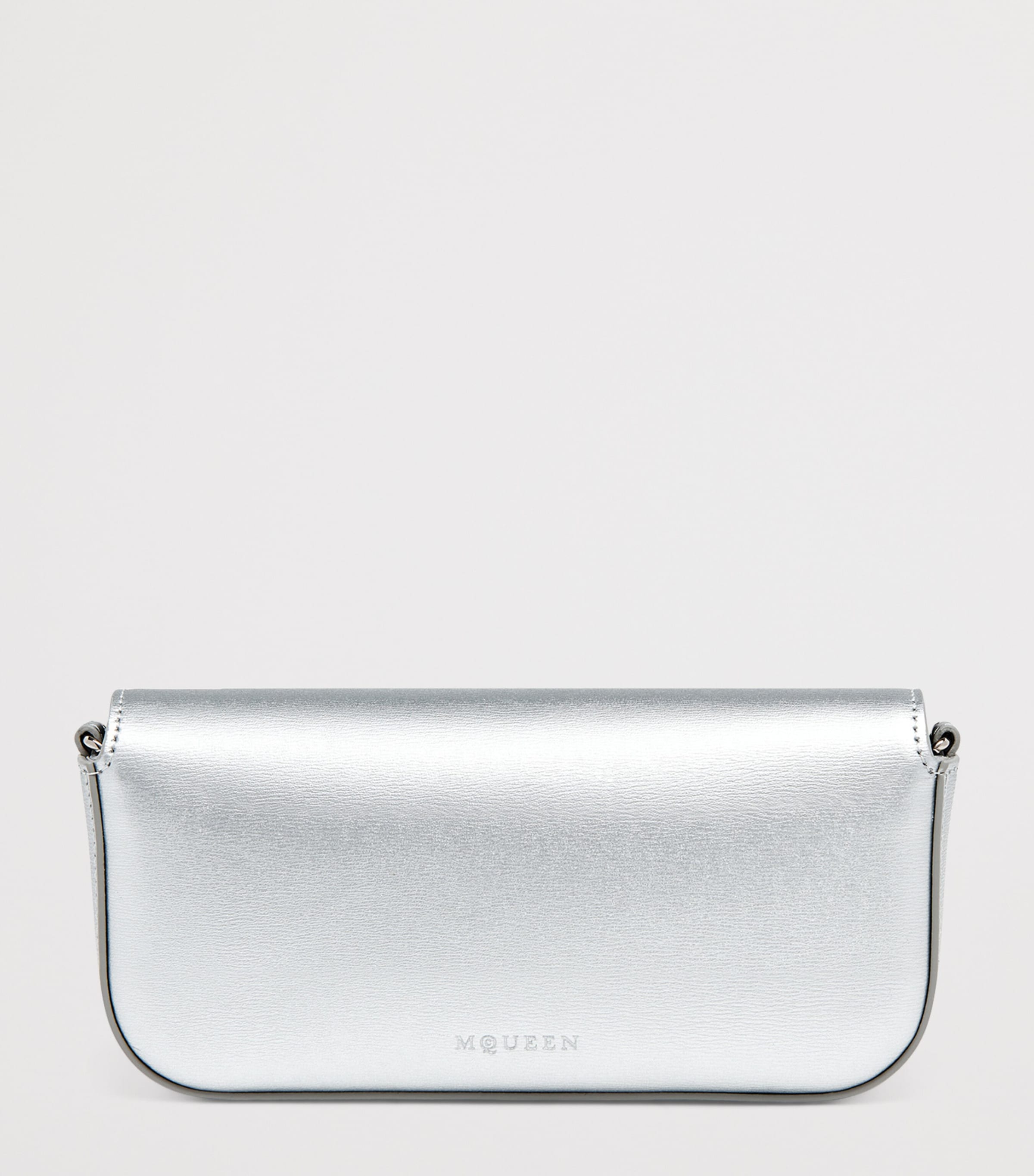 Small Leather Skull Flower Cross-Body Bag 1402 Image 3