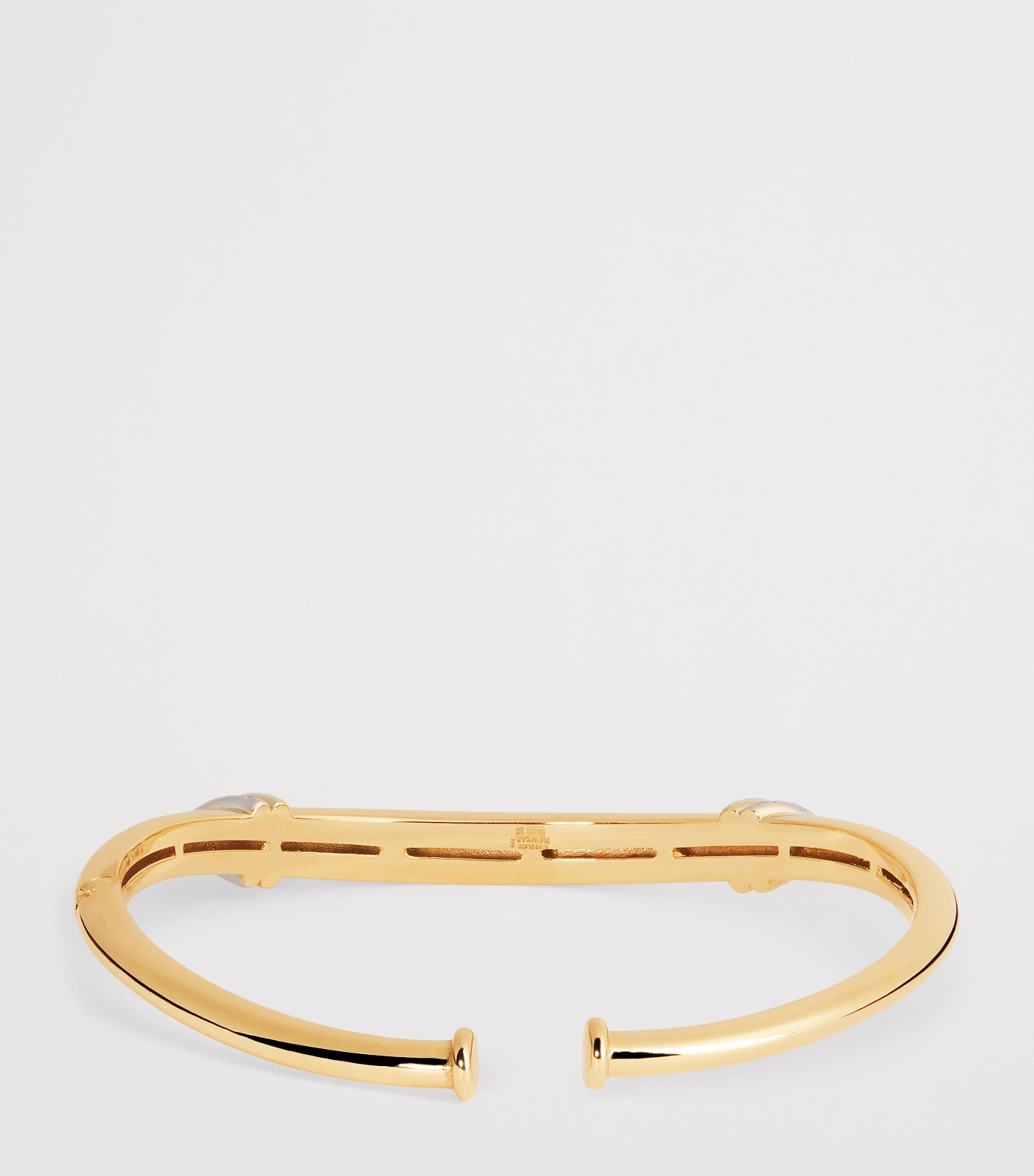 Yellow Gold and Diamond Boa N*93 Bangle YELLOW GOLD Image 3