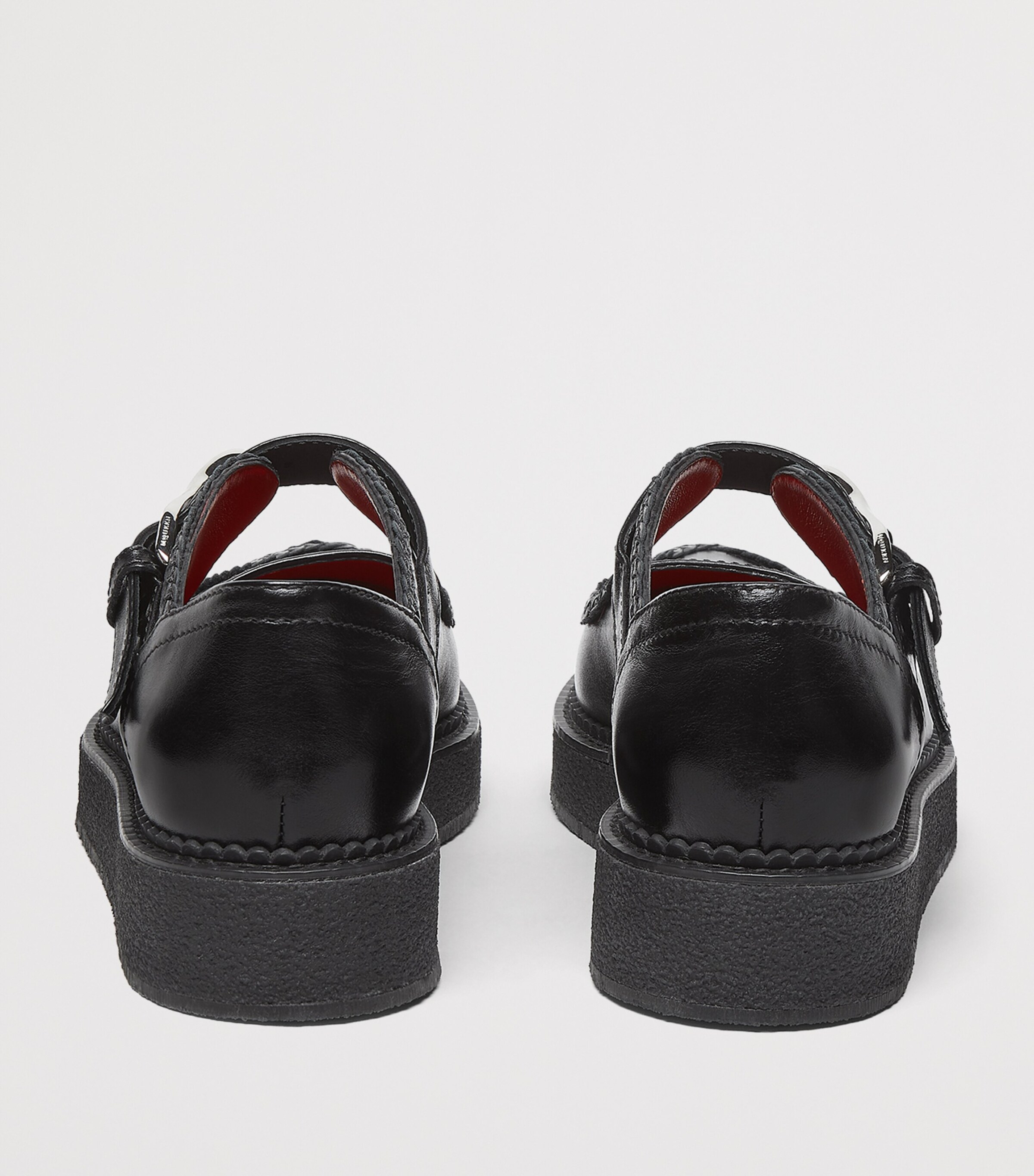 McQueen Calfskin Wishbone Creepers Image 4