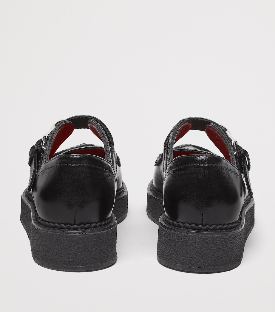 McQueen Calfskin Wishbone Creepers Image 4