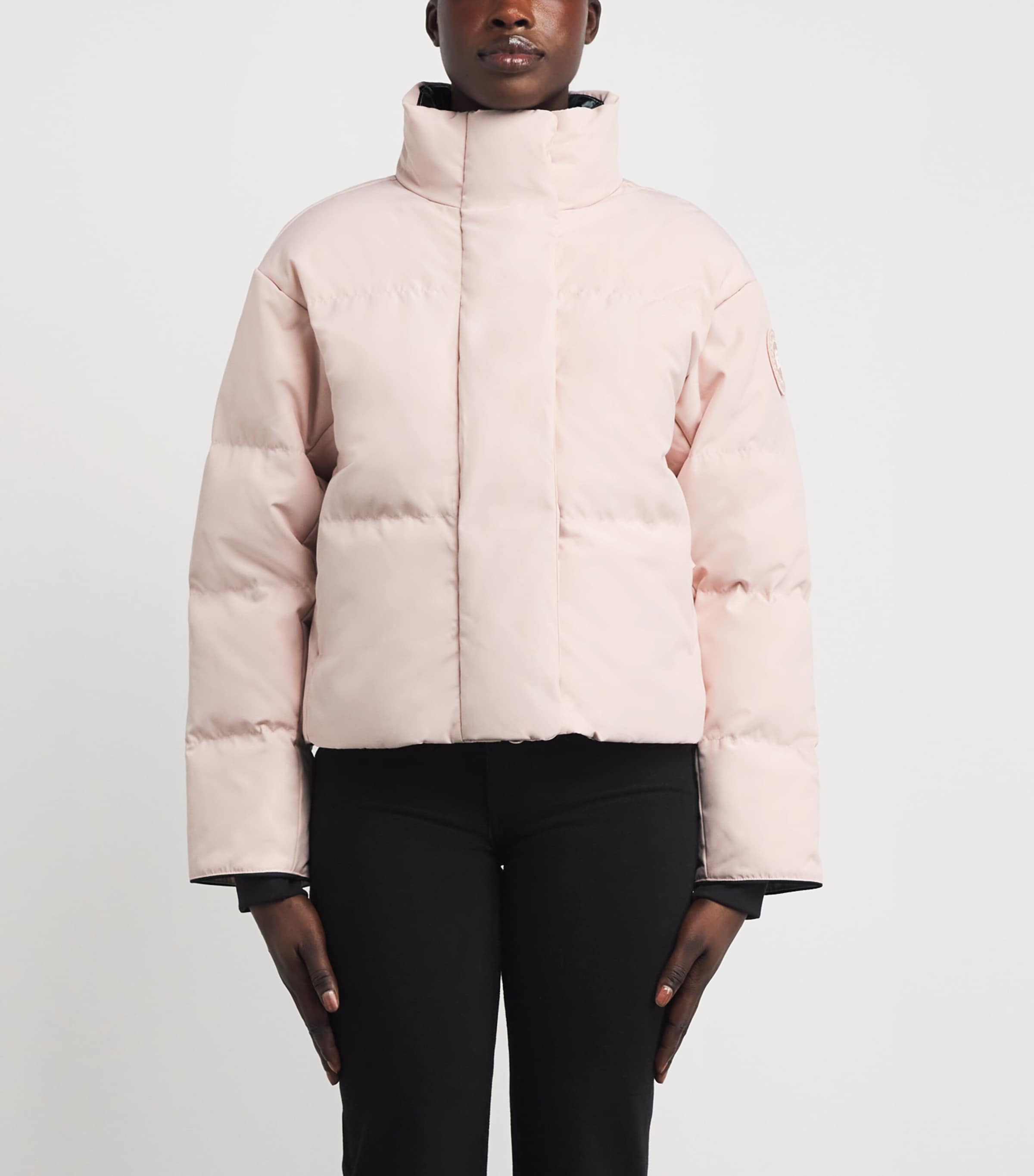 Cropped Grandview Puffer Jacket 9392VINTAGE ROSE - ROSE VINTAG Image 3
