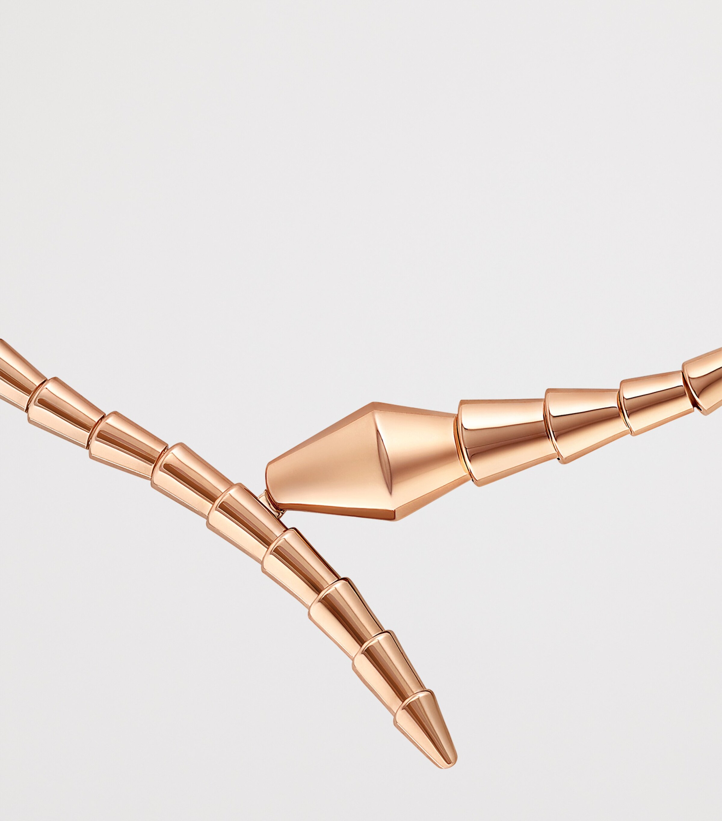 Rose Gold Serpenti Viper Necklace GOLD Image 5