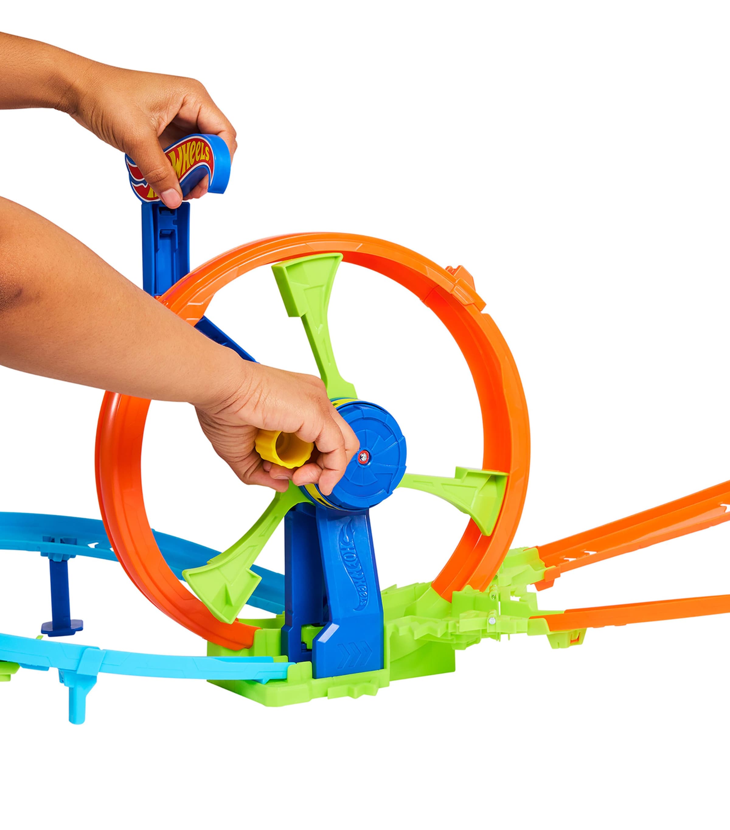Hot Wheels Rapid Launch & Loop Set MULTI Image 3