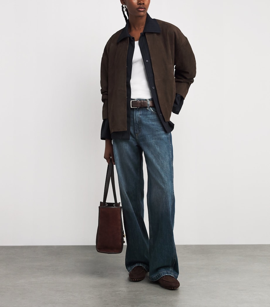 Logan Mid-Rise Wide-Leg Jeans TWOINDGO Image 2