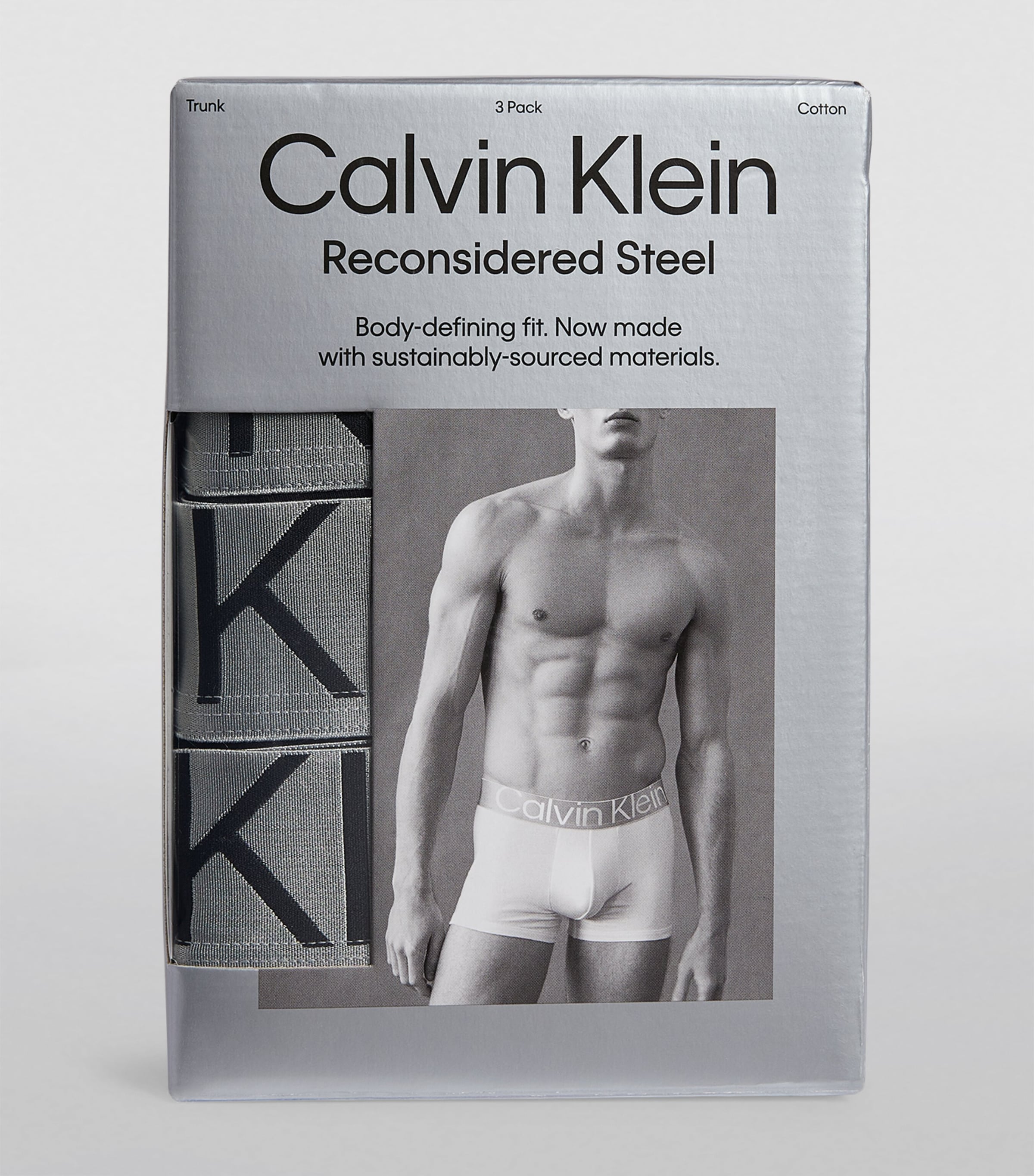 Reconsidered Steel Briefs (Pack of 3) BLACK Image 4