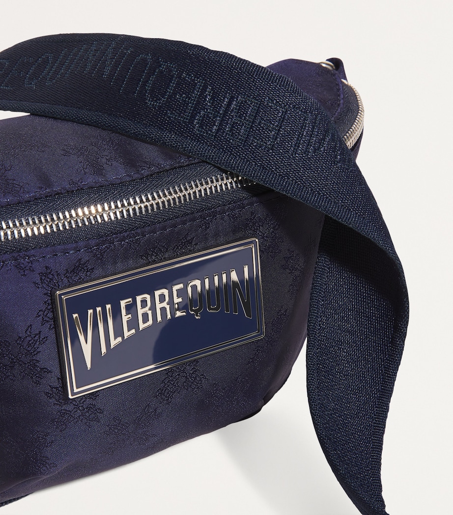 Monogram Jacquard Cross-Body Bag 390 NAVY Image 6