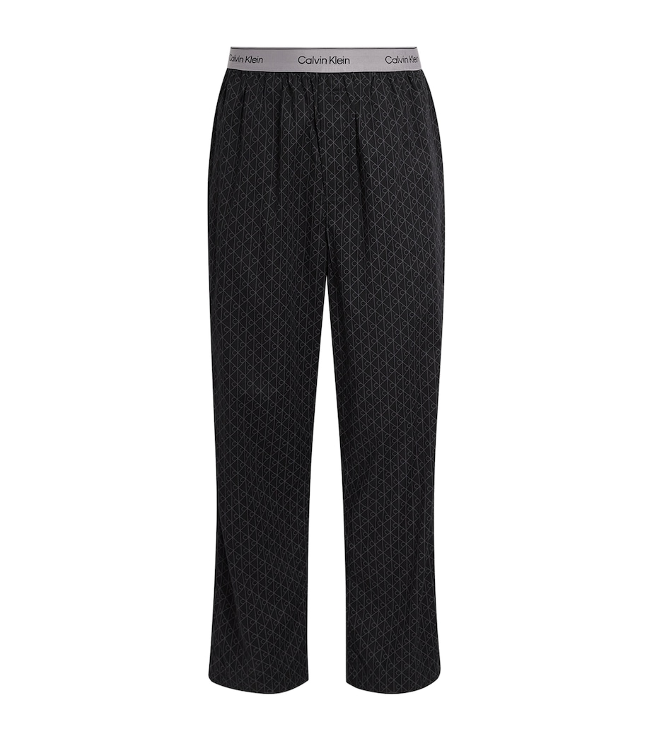 Cotton Pyjama Bottoms 2RI19524 EMBLEMBLACK Image 1