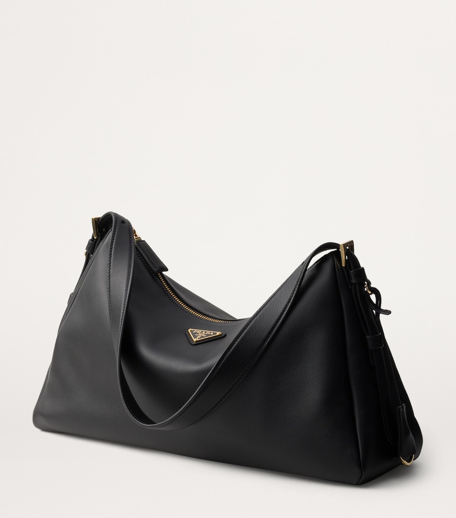 Large Calf Leather Aimée Shoulder Bag F0002 Image 2