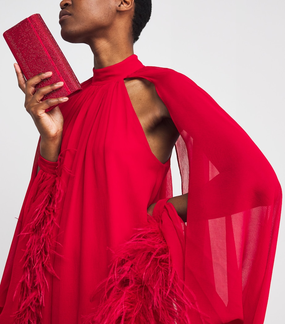 Silk Chiffon Eterea Gown RUBY Image 4