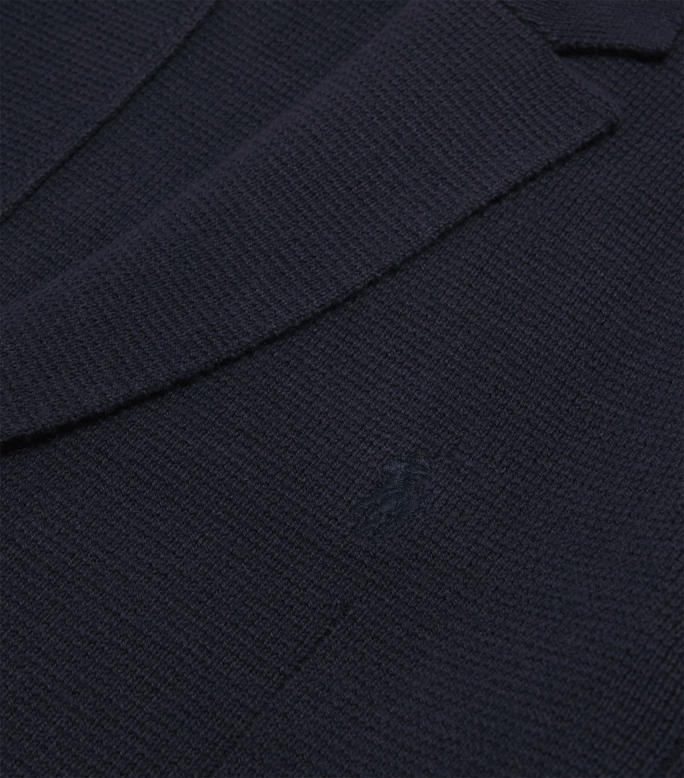 Cotton Blazer-Style Cardigan (6-14 Years) RL NAVY Image 3