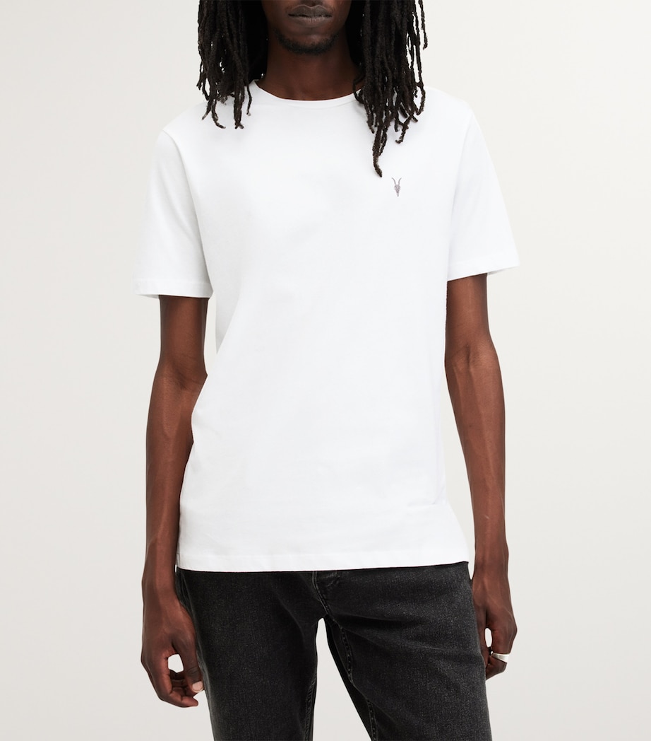 Cotton Brace T-Shirt (Pack of 3) WHITE Image 3