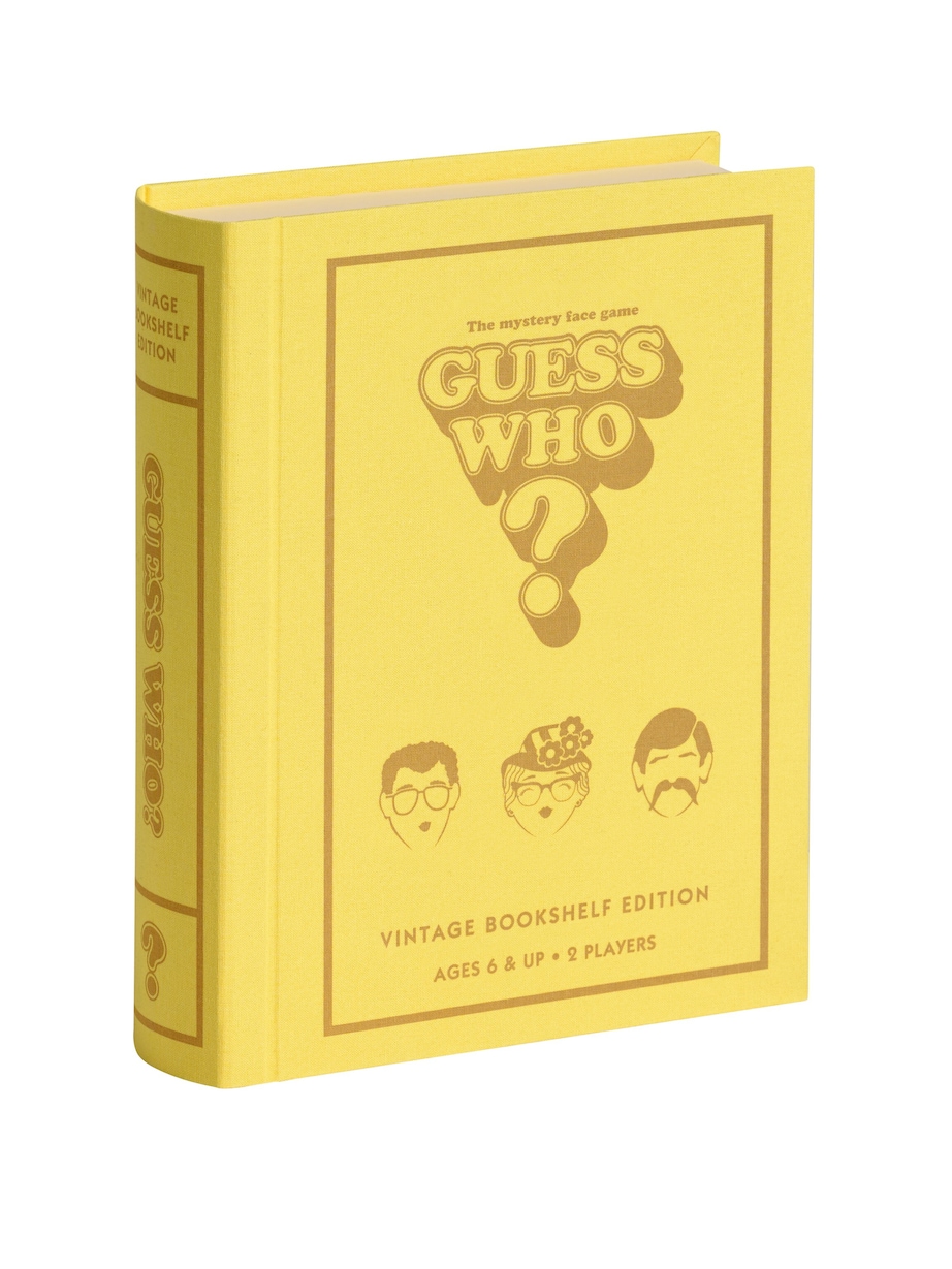VINTAGE BOOKSHELF Guess Who Vintage Bookshelf Edition Board Game Image 1