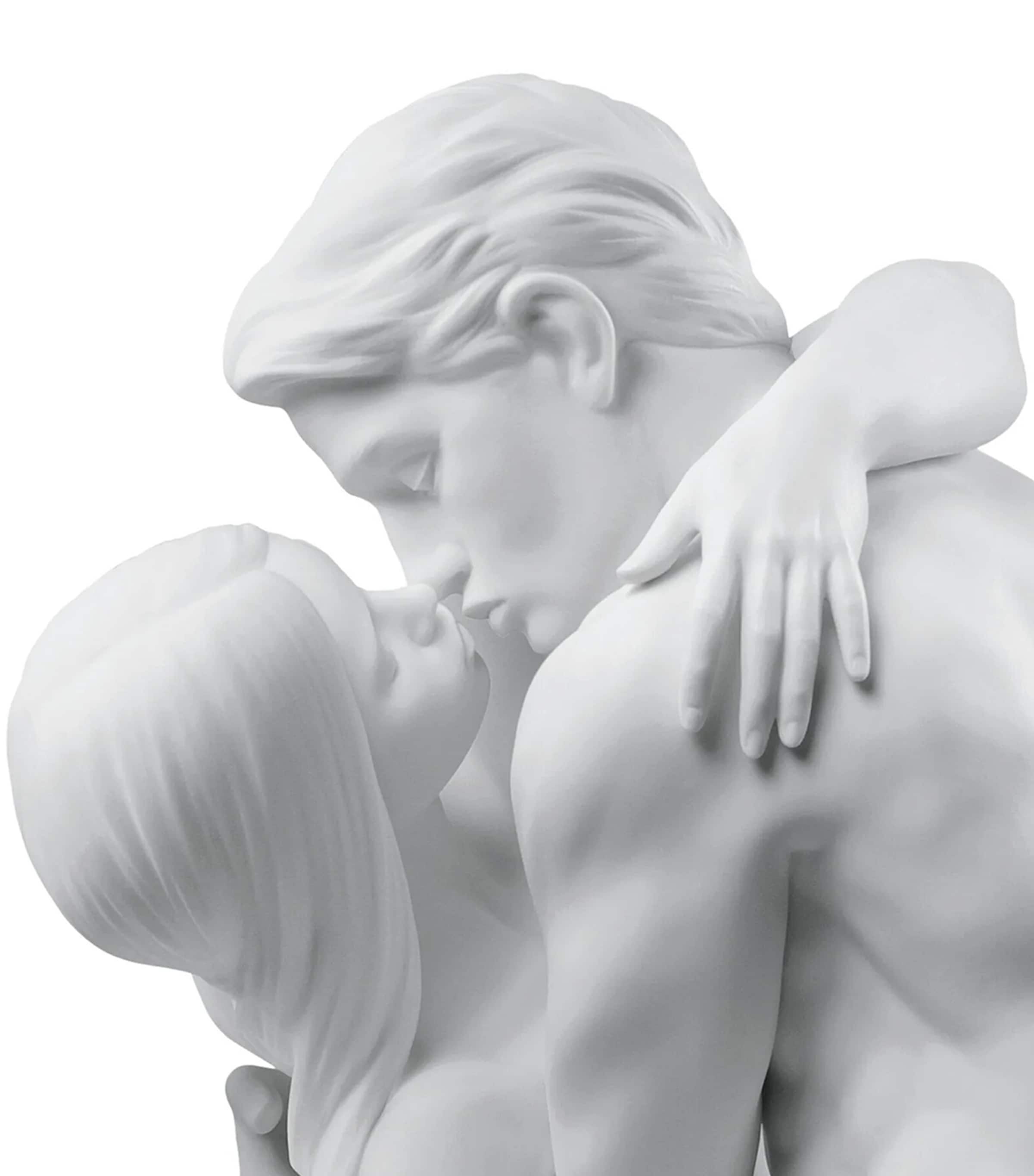 Porcelain Passionate Kiss Figurine WHITE Image 4