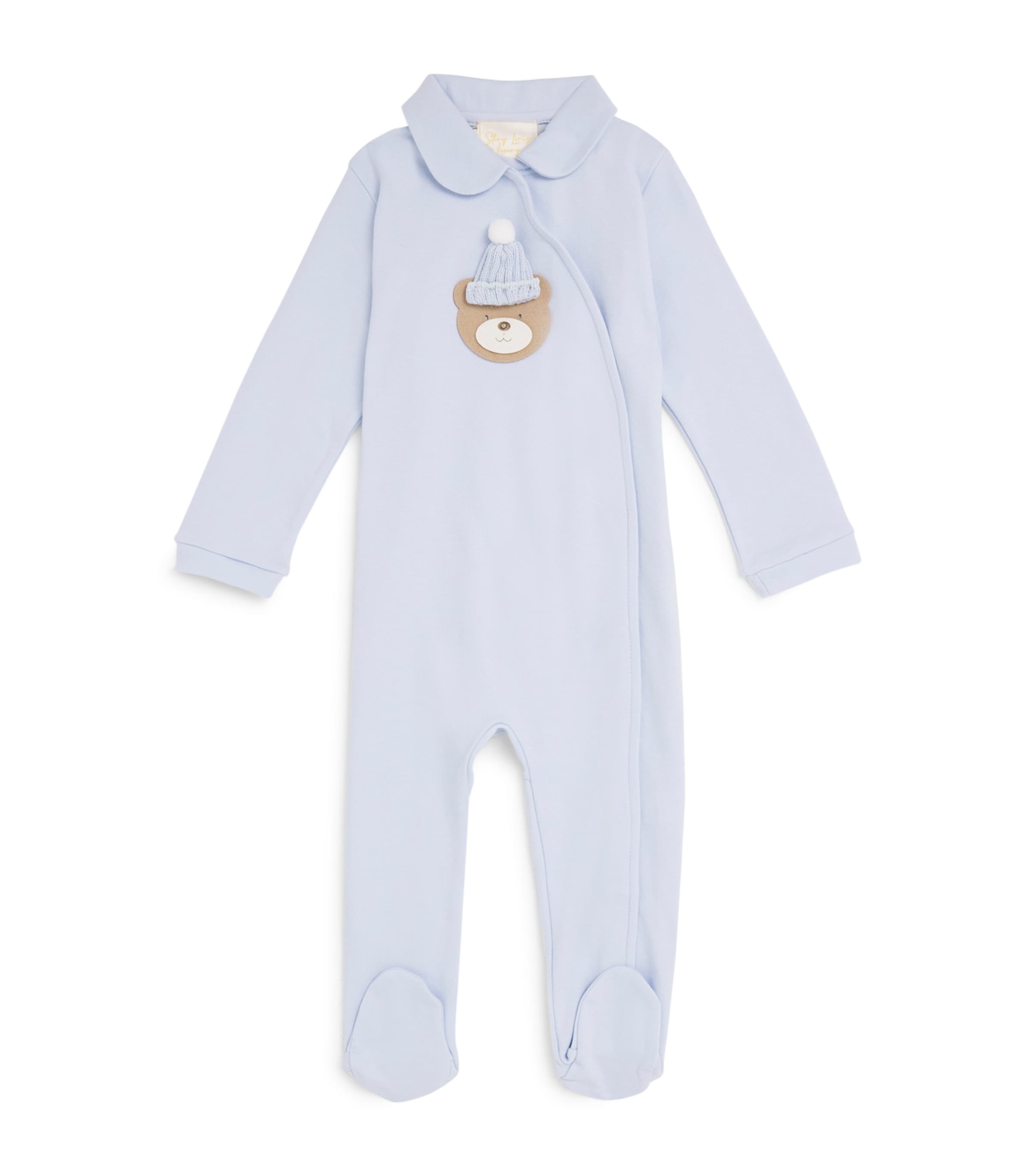 Story Loris Cotton Teddy All-in-one In Blue