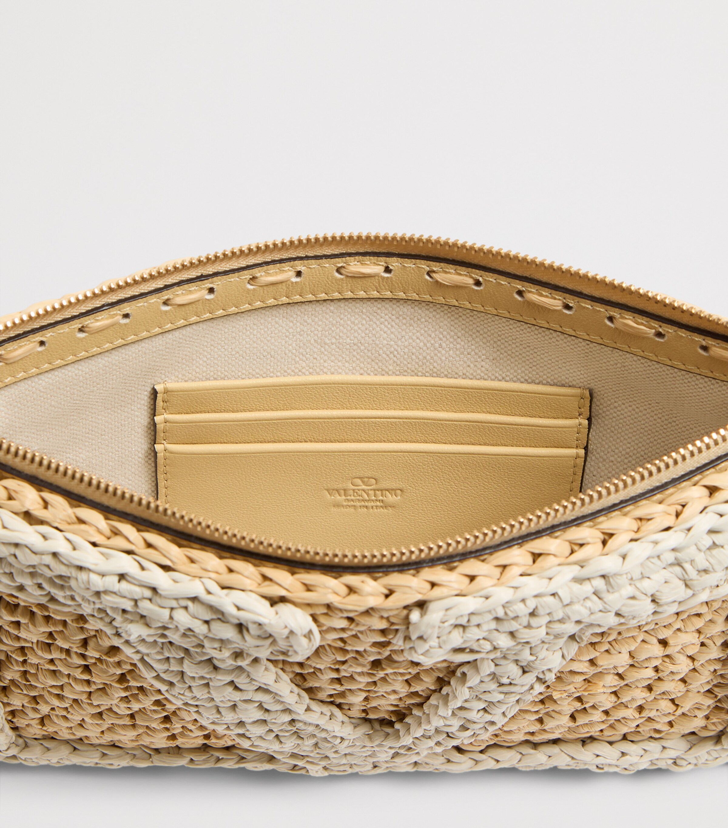 Valentino Garavani Crochet VLogo Viva Superstar Pouch