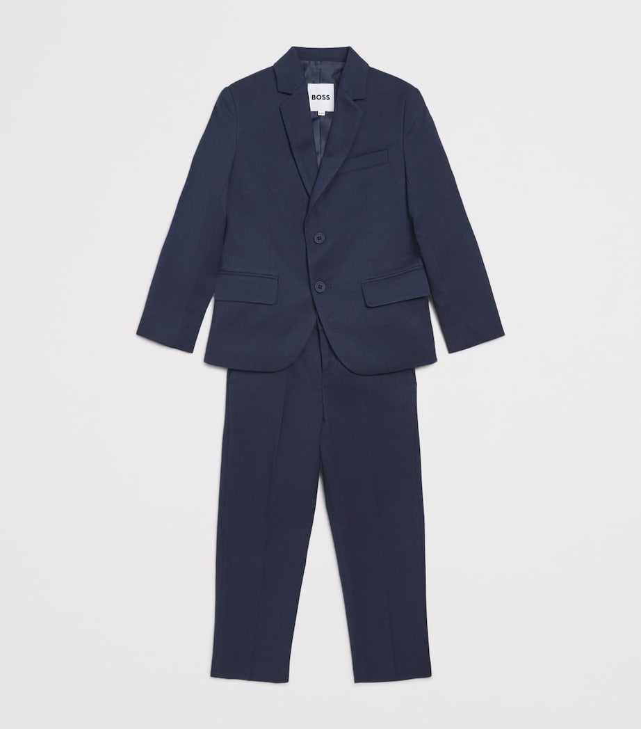 BOSS Kidswear 2-Piece Suit (4-16 Years) Electric Blue Image 3
